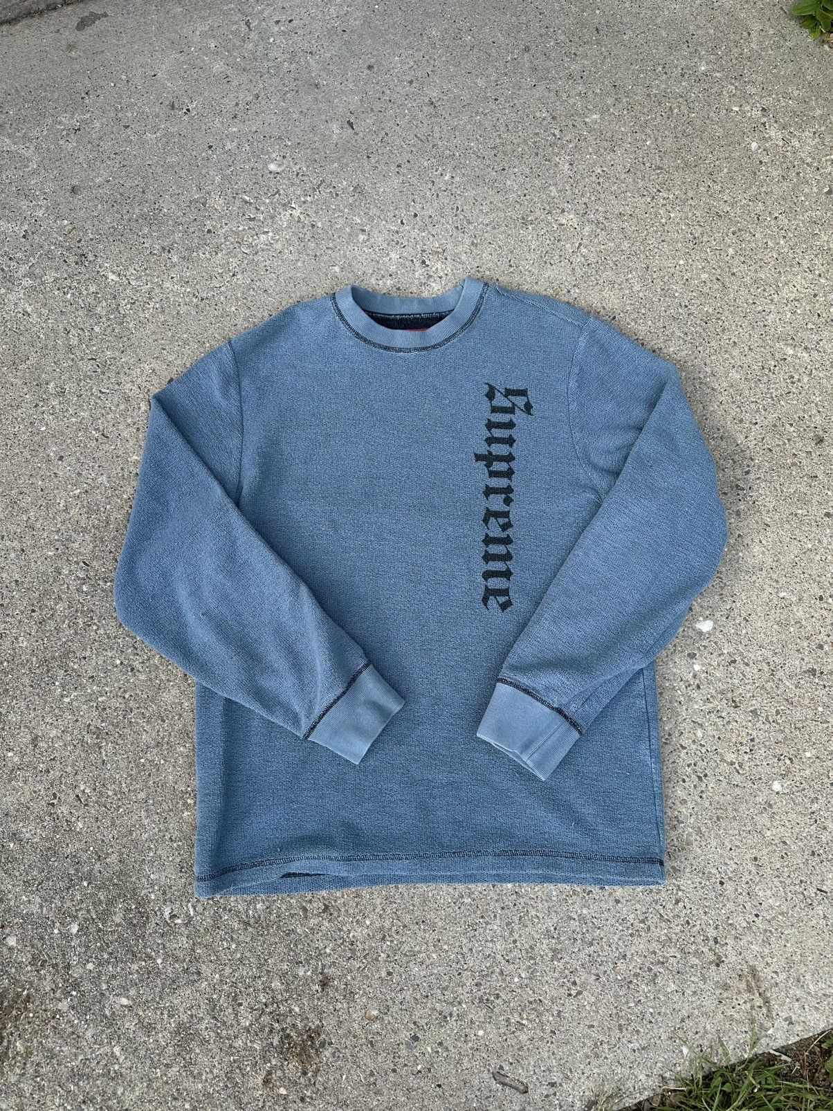Supreme Old English Supreme Crewneck Size US M / EU 48-50 / 2 - 3 Thumbnail