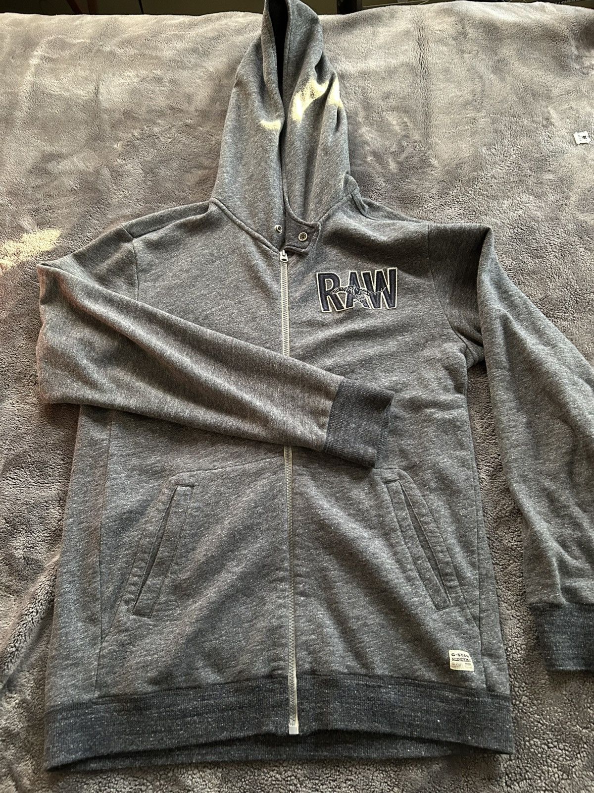 G-Star GStar Zip up Hoodie Size US L / EU 52-54 / 3 - 1 Thumbnail