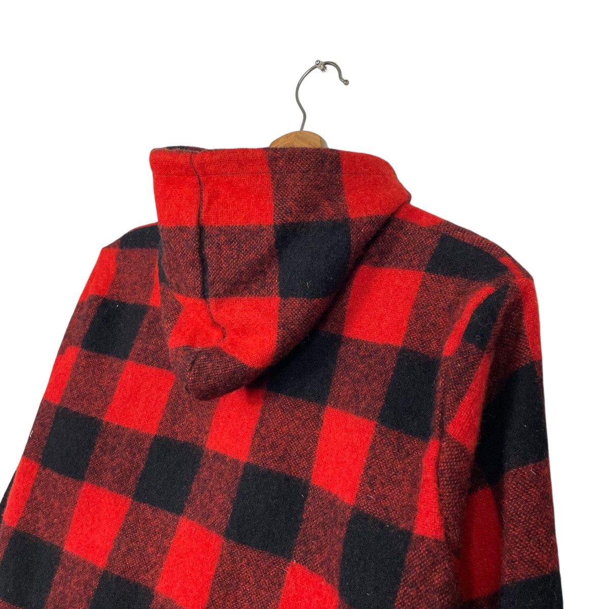 Woolrich Woolen Mills True Vintage 30s Woolrich Tartan Hooded Zipper Jacket Size US S / EU 44-46 / 1 - 9 Thumbnail