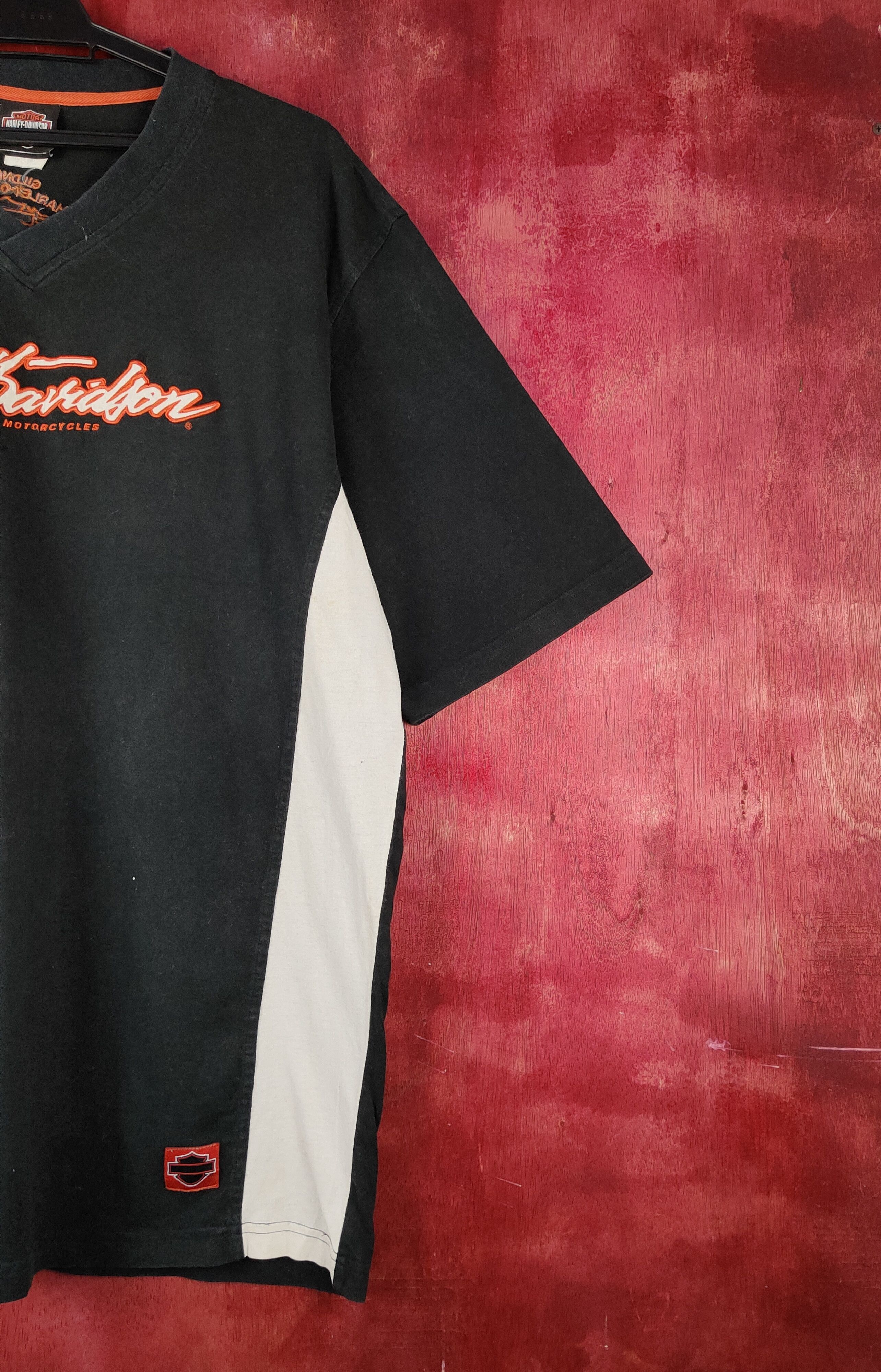 Harley Davidson Harley Davidson Black Short Sleeve T-Shirts #S2047 Size US L / EU 52-54 / 3 - 7 Thumbnail