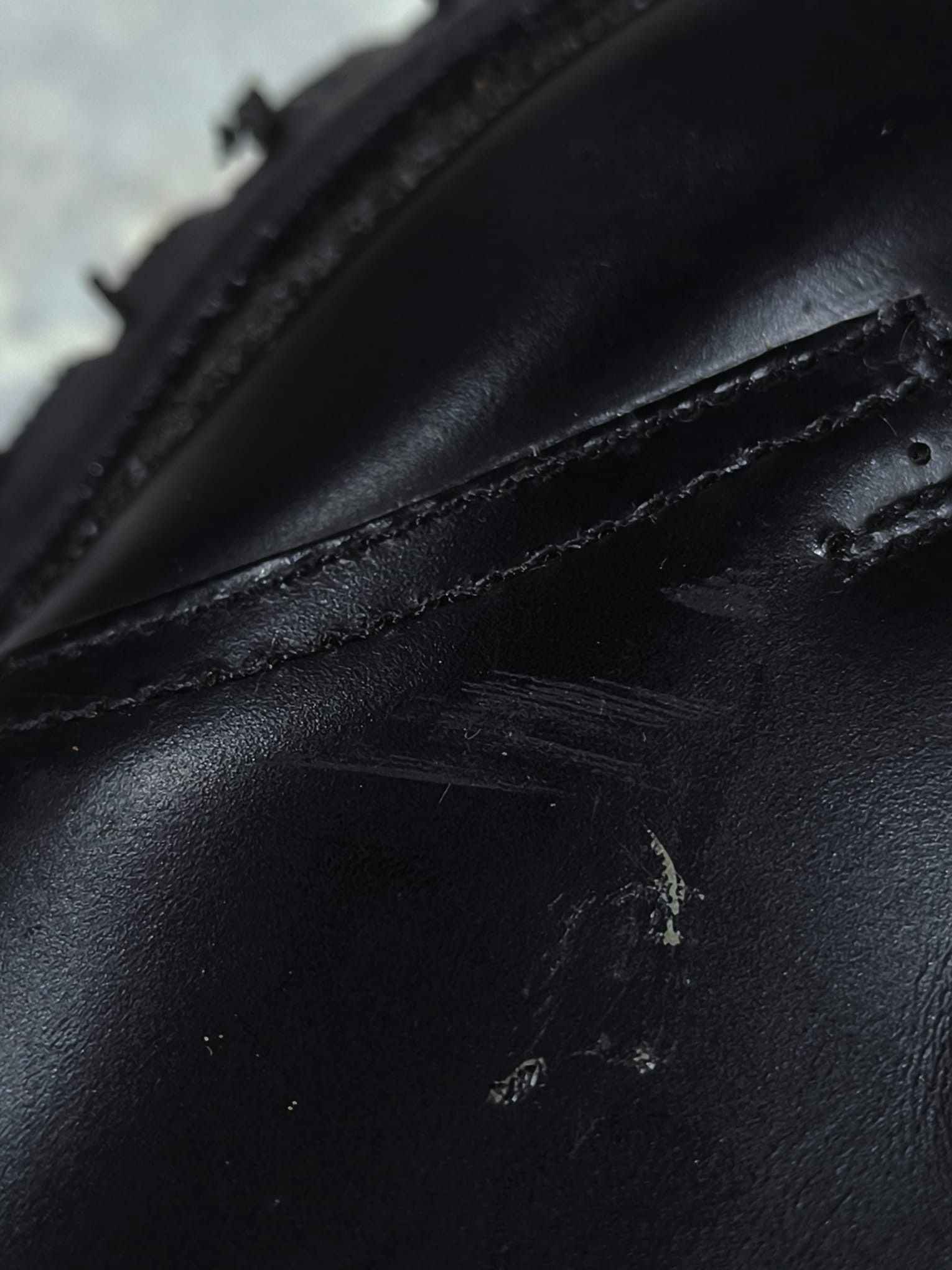 Genuine Leather vintage GettaGrip Metal Front Chunky Derby Made in England Size US 7 / IT 37 - 9 Thumbnail