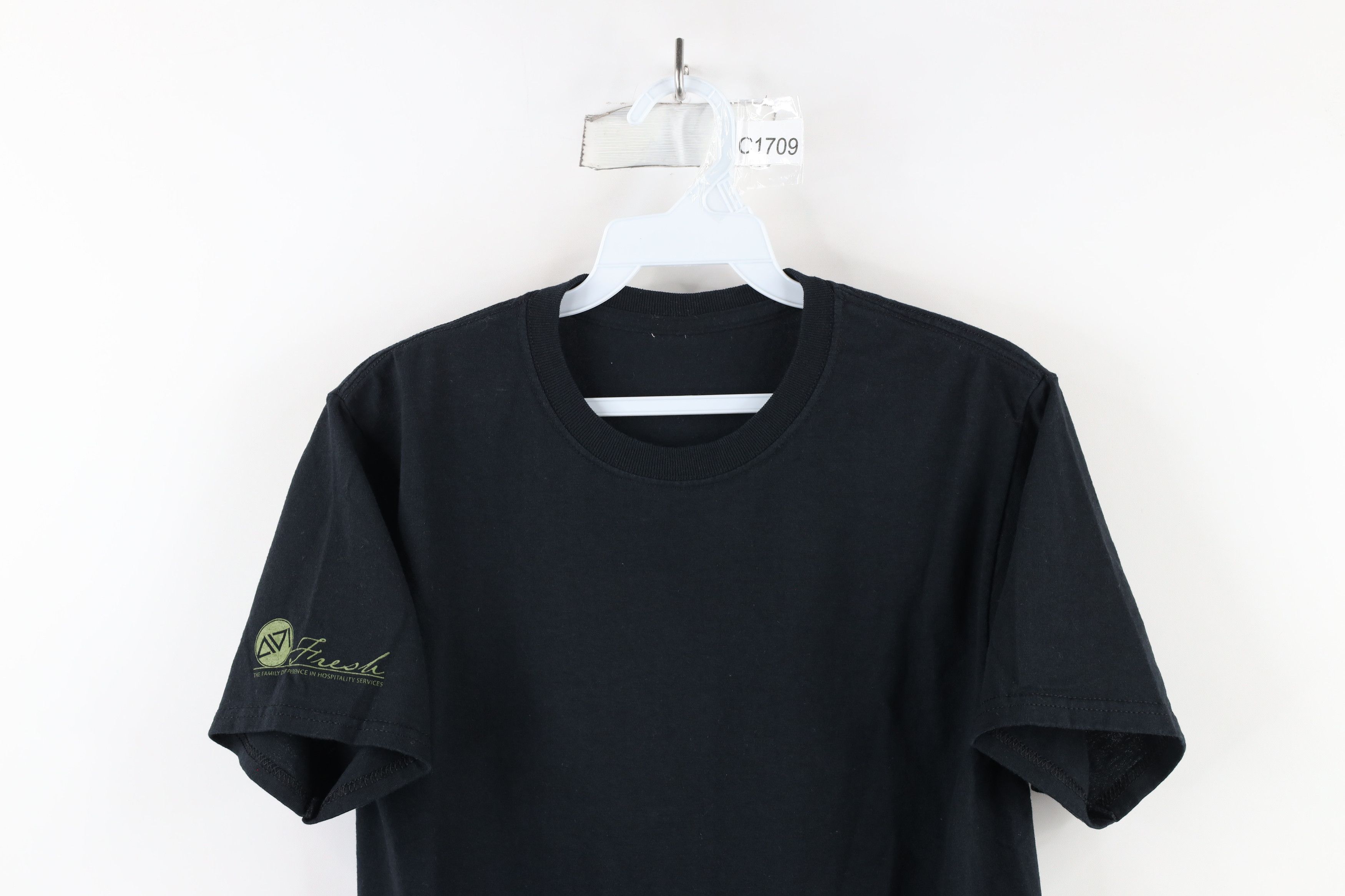 Vintage Vintage 90s Streetwear Short Sleeve T-Shirt Black Cotton Size US S / EU 44-46 / 1 - 2 Thumbnail
