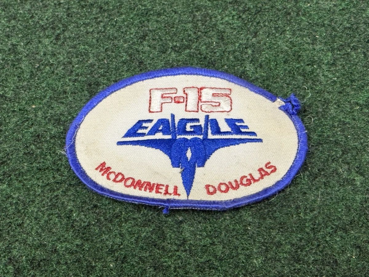 Vintage Vintage F-15 Eagle McDonnell Douglas Patch Size ONE SIZE - 1 Thumbnail