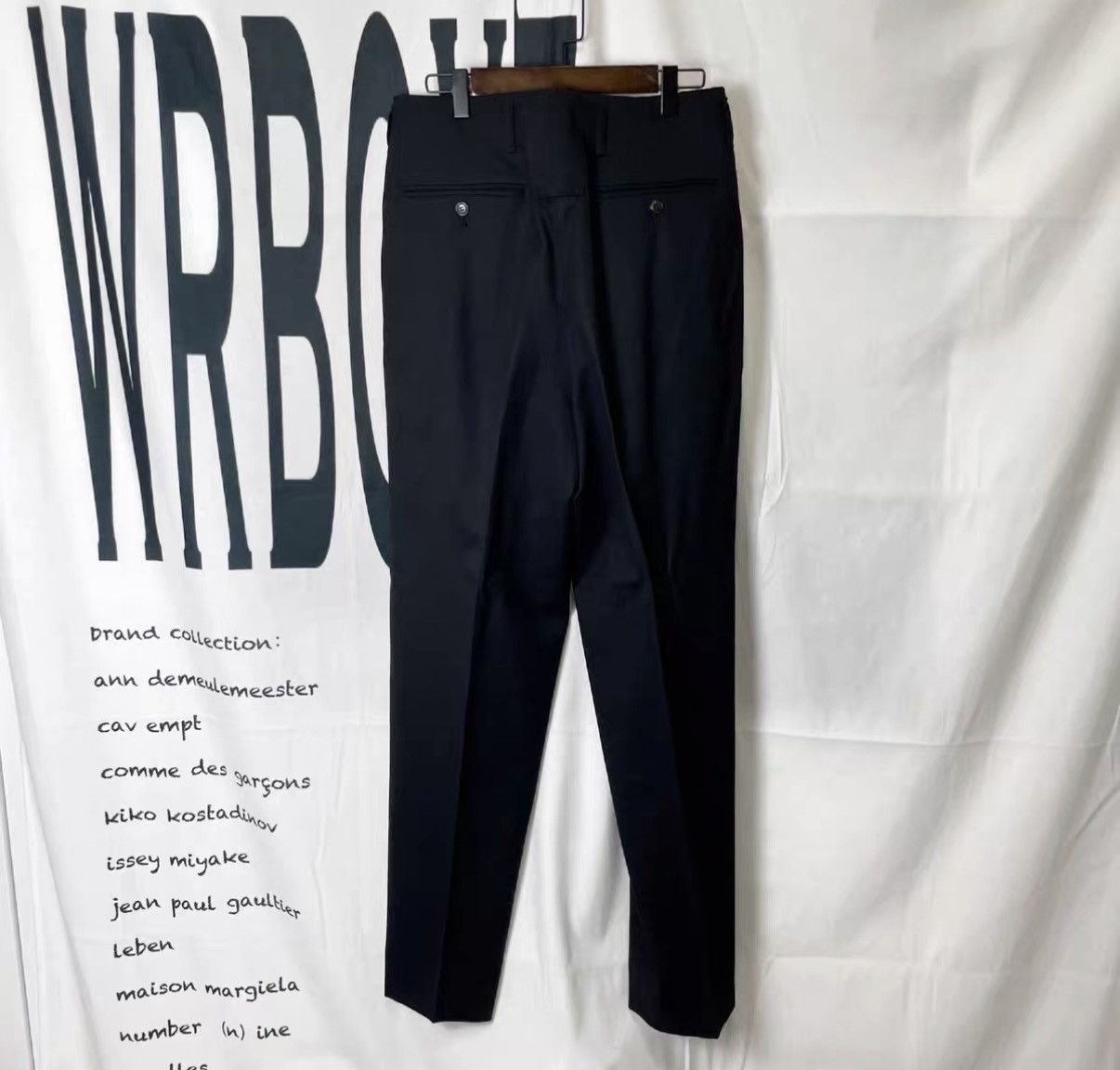 Jean Paul Gaultier Jean Paul Gaultier Draped Wool Trousers with Crease J29 Size US 34 / EU 50 - 5 Thumbnail