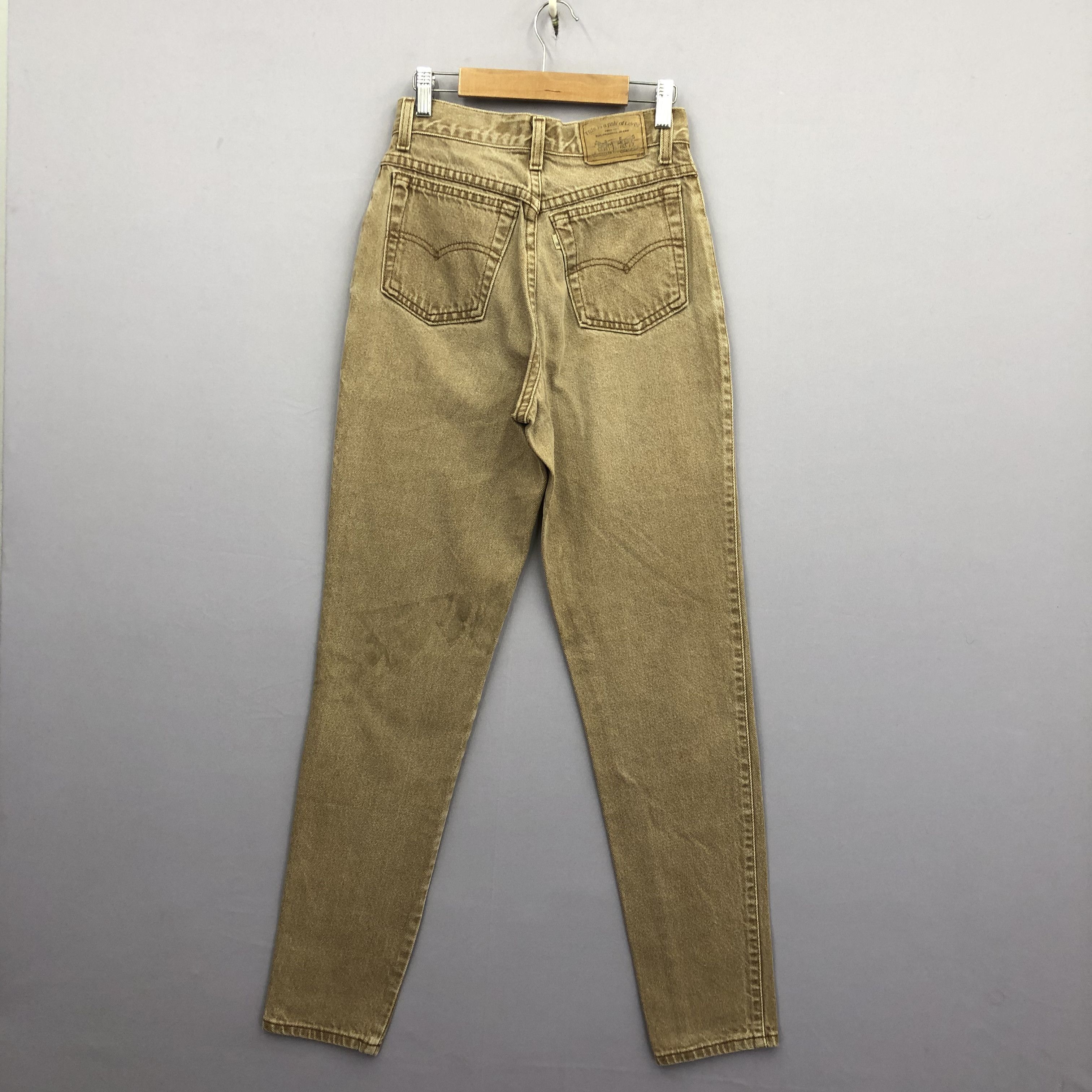 Levi's Vintage Levis Silvertab Faded Brown Jeans Levi's 579 Denim Size 24" / US 00 / IT 34 - 2 Thumbnail