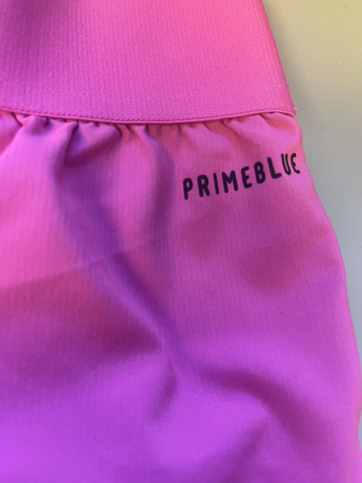Adidas Women’s Adidas Hot Pink PrimeBlue Shorts Size XL Size 34" / US 12 / IT 48 - 5 Thumbnail