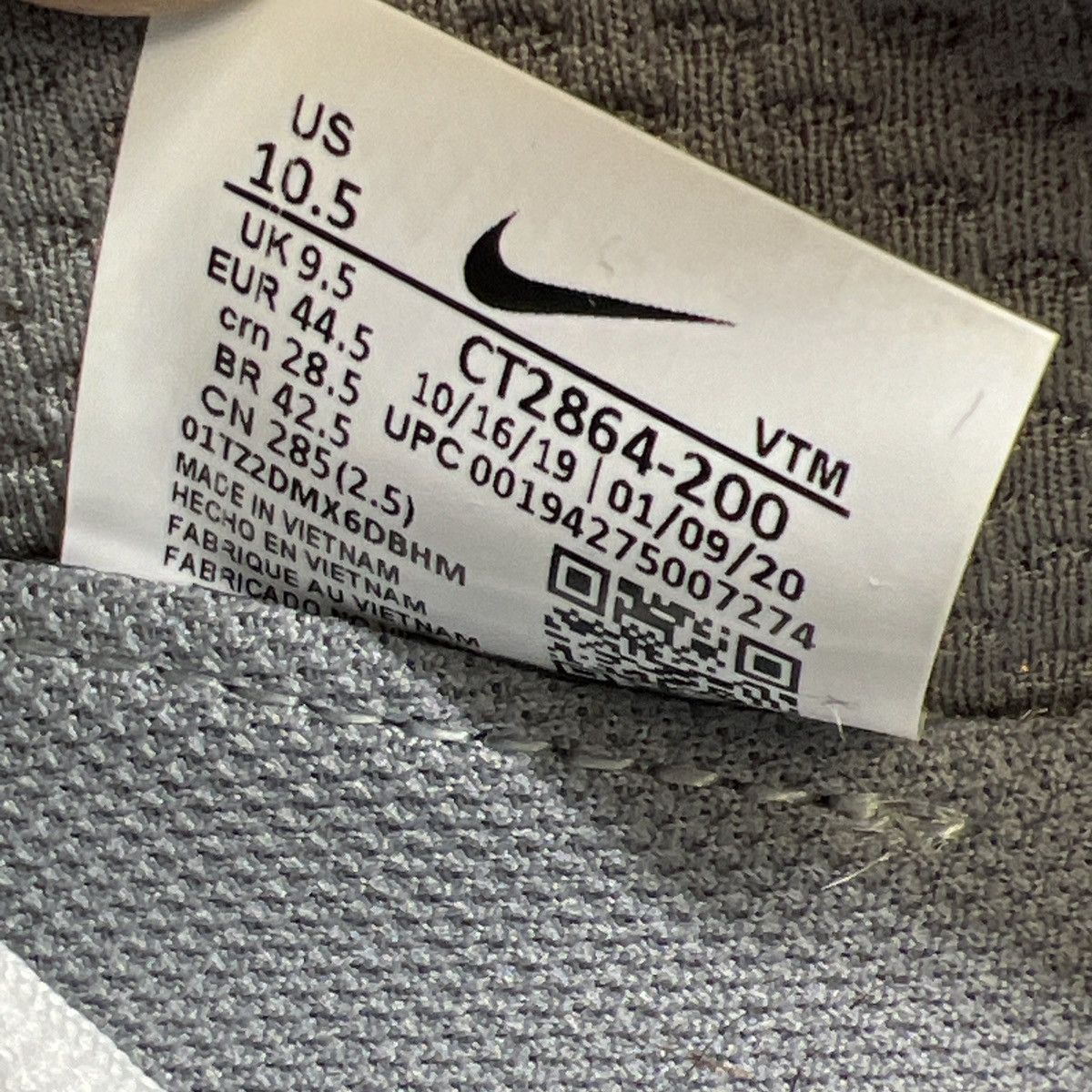 Nike Travis Scott x air max 270 react cactus trails Size US 10.5 / EU 43-44 - 9 Thumbnail