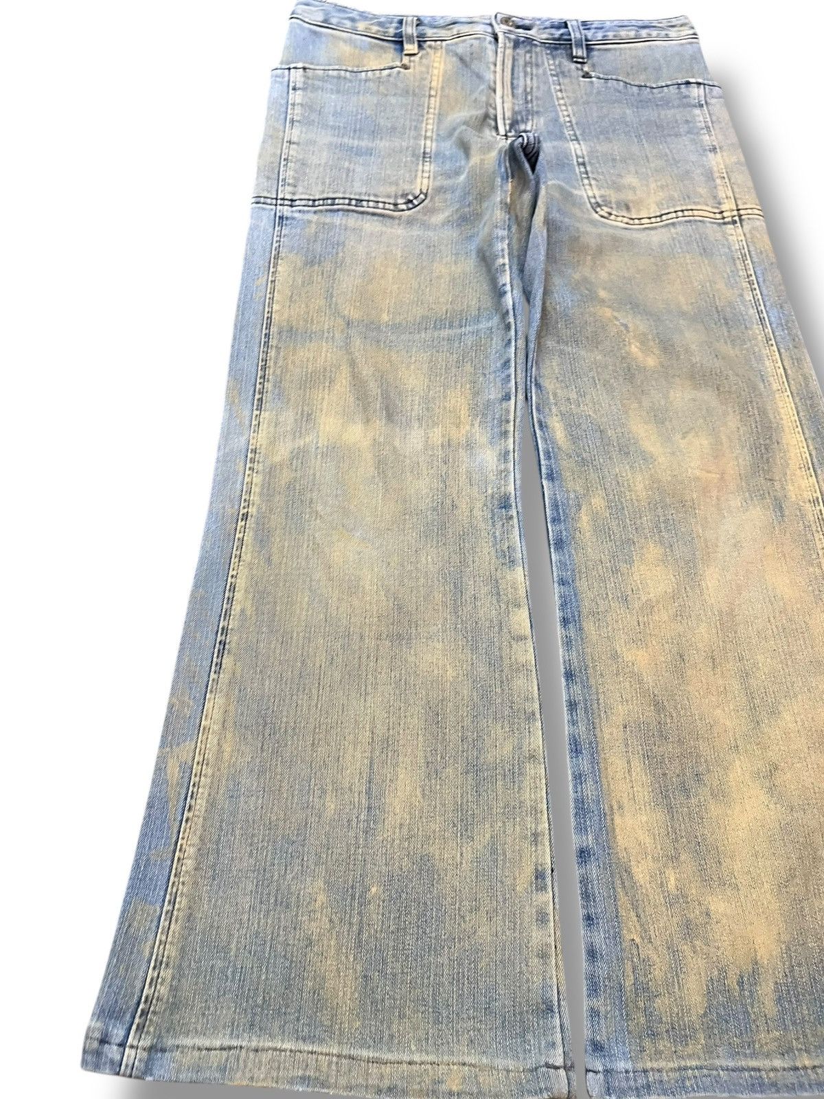 Michel Klein Vintage A.V.V Michael Klien Baggy Skater Mudwash Denim Size US 30 / EU 46 - 3 Thumbnail