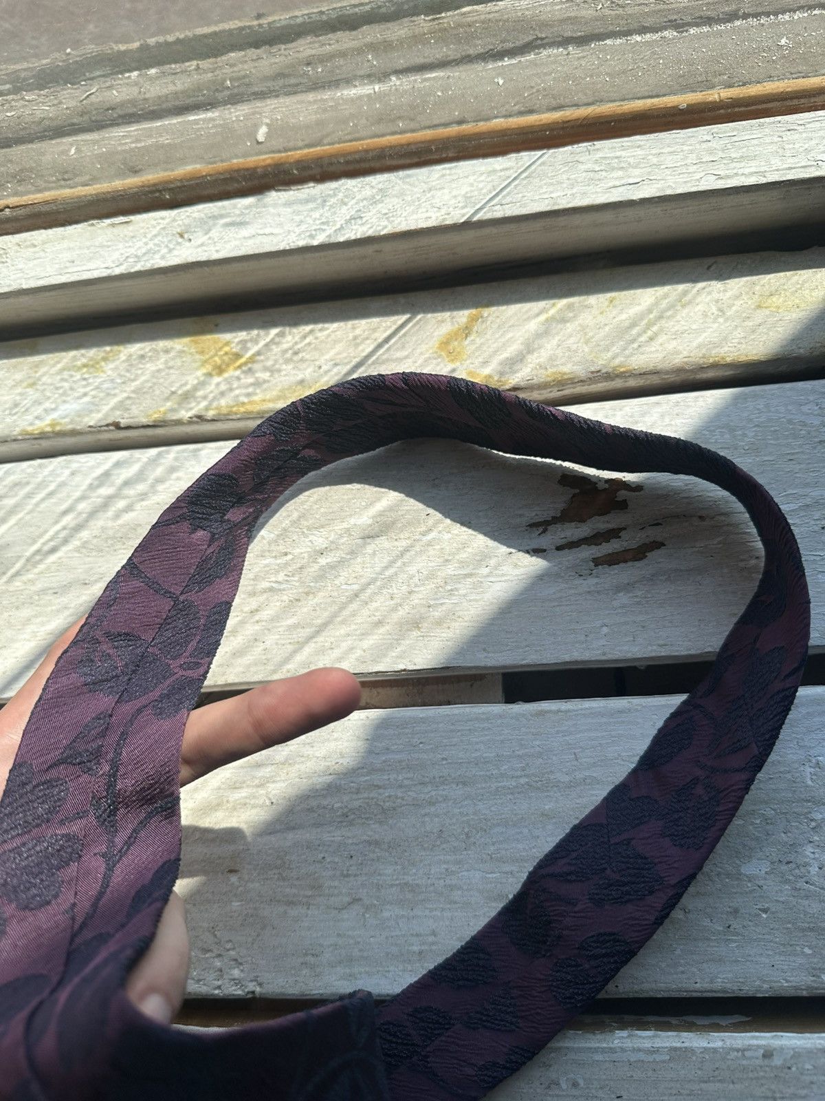 Designer 🚨Vintage KENZO tie Flower style monogram old money luxury Size ONE SIZE - 10 Thumbnail