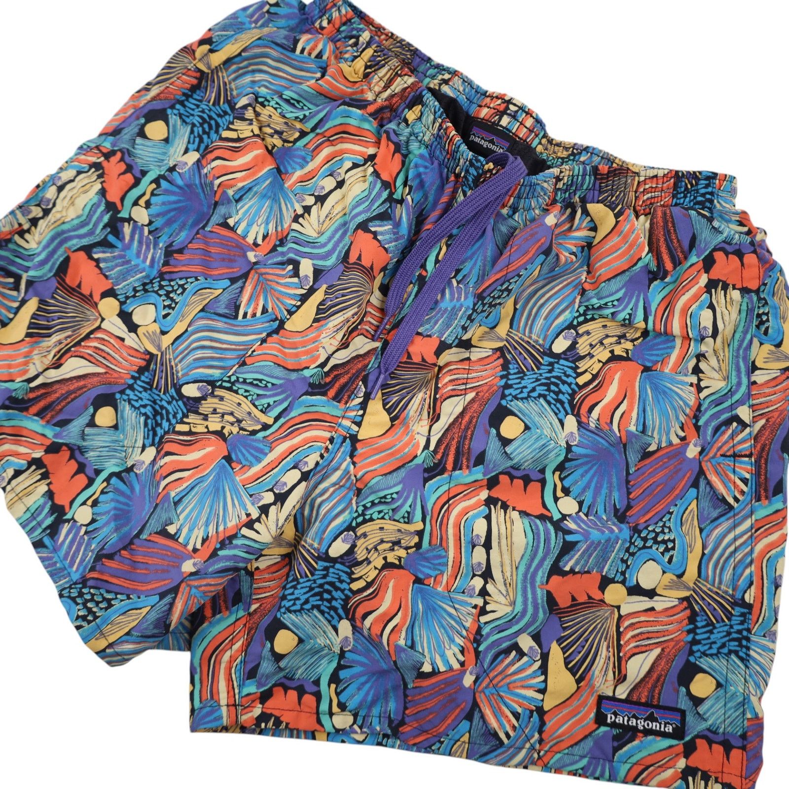 Patagonia Patagonia Tropical Print Baggies Adventure Shorts Size 26" / US 2 / IT 38 - 2 Thumbnail