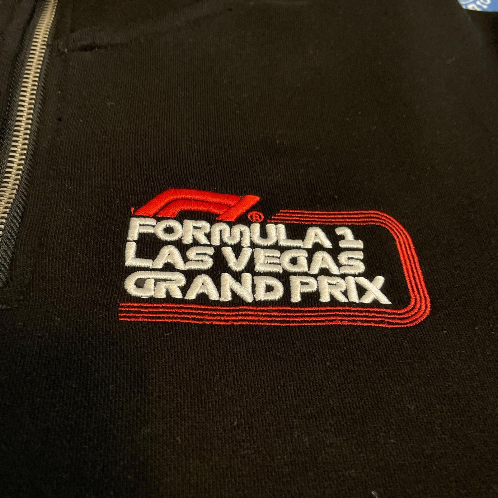 American Apparel Formula 1 Las Vegas Grand Prix Race Quarter Zip Jacket Size US XL / EU 56 / 4 - 3 Thumbnail