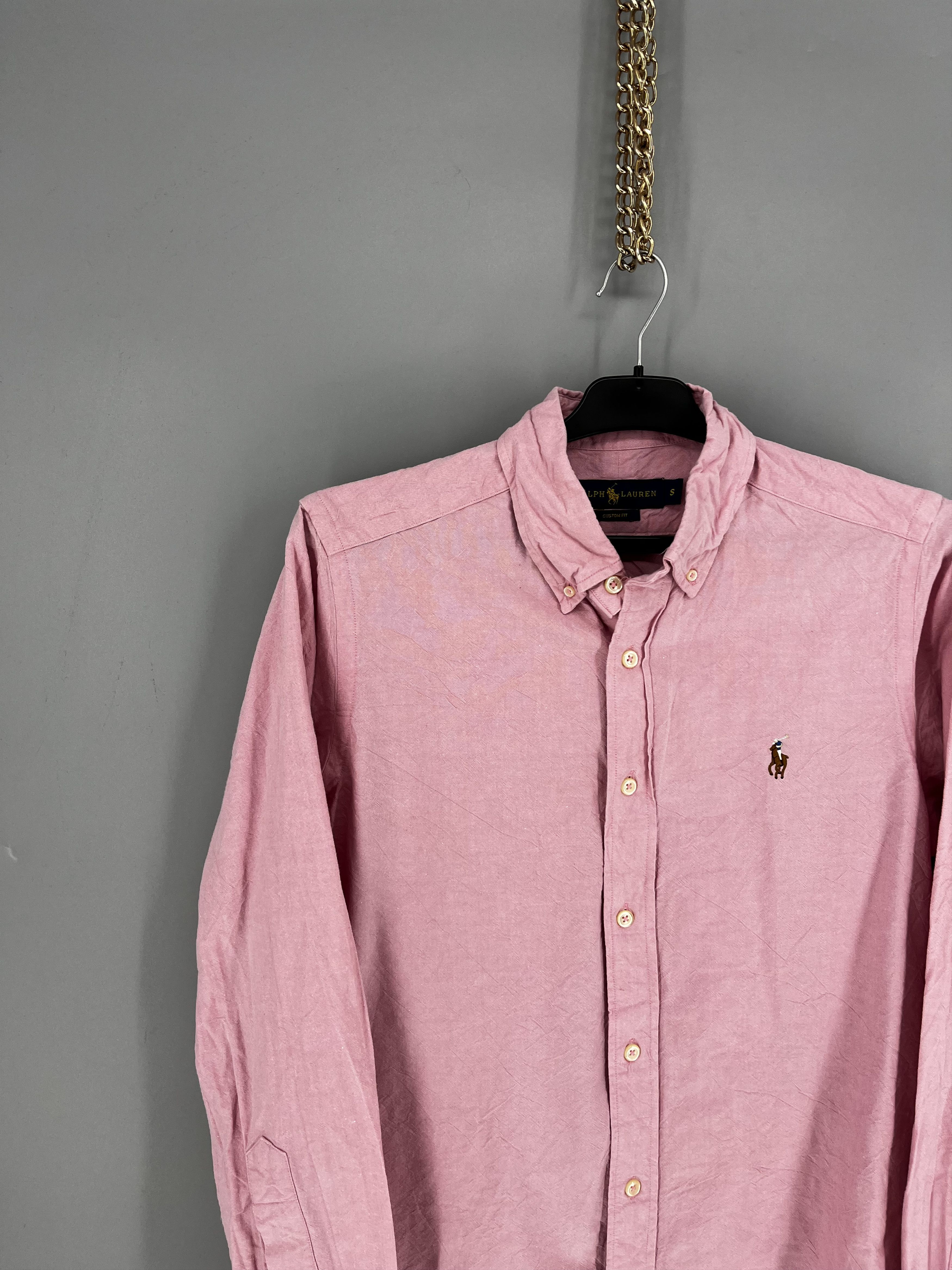 Polo Ralph Lauren Vintage Pink Shirt Polo Ralph Lauren Size S Rare Size US S / EU 44-46 / 1 - 4 Thumbnail