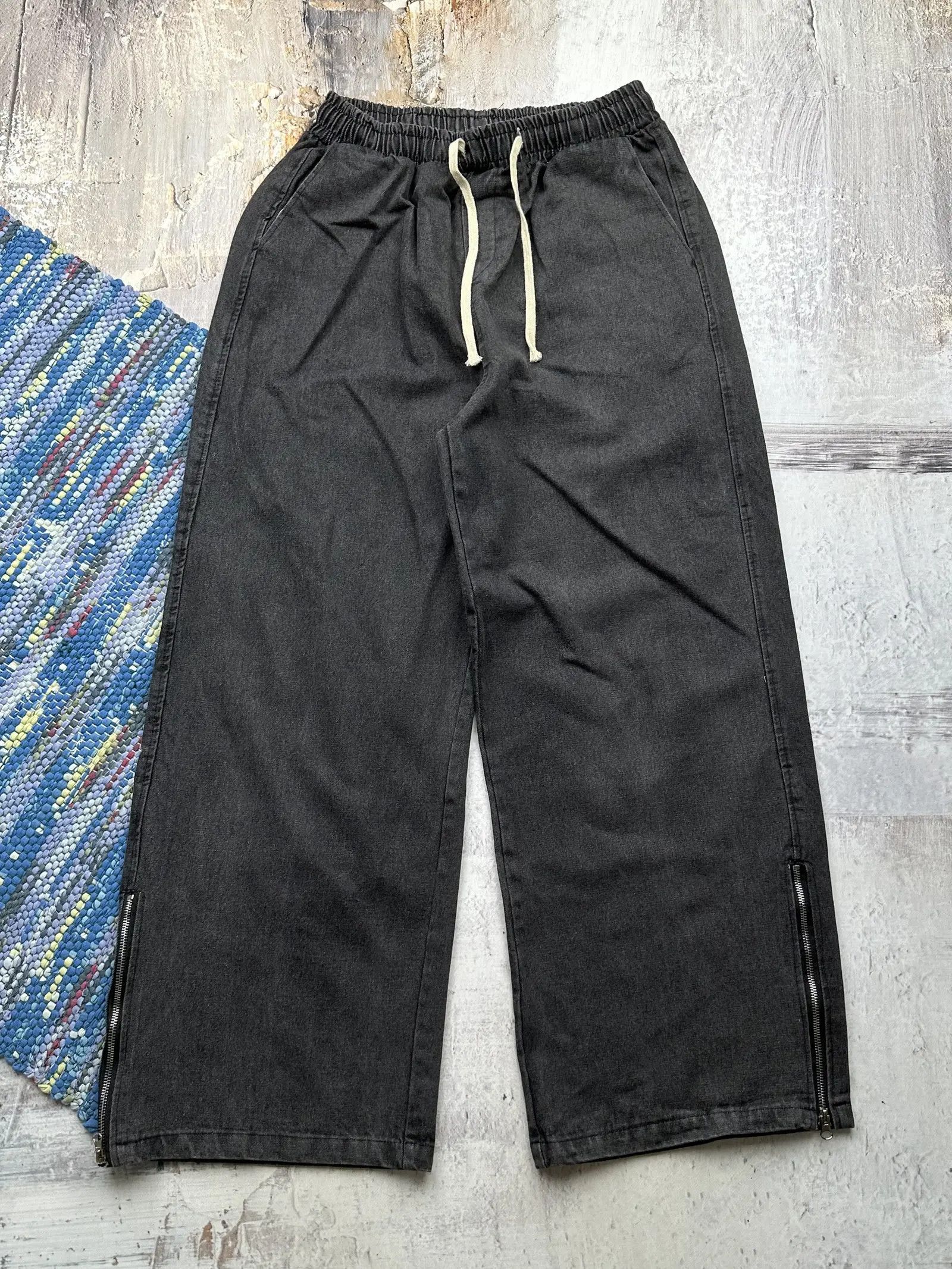 Vintage Vintage Loose Fit Jeans With Zipped A593(217) Size US 32 / EU 48 - 1 Thumbnail