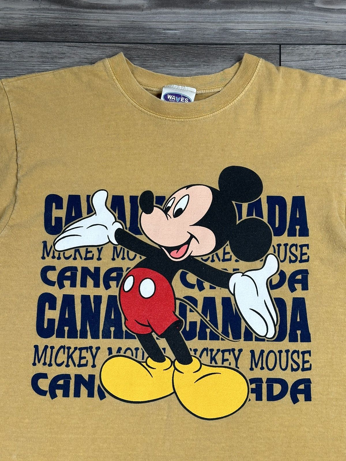 Mickey Mouse × Vintage Vintage Mickey Mouse T Shirt Size US M / EU 48-50 / 2 - 2 Thumbnail