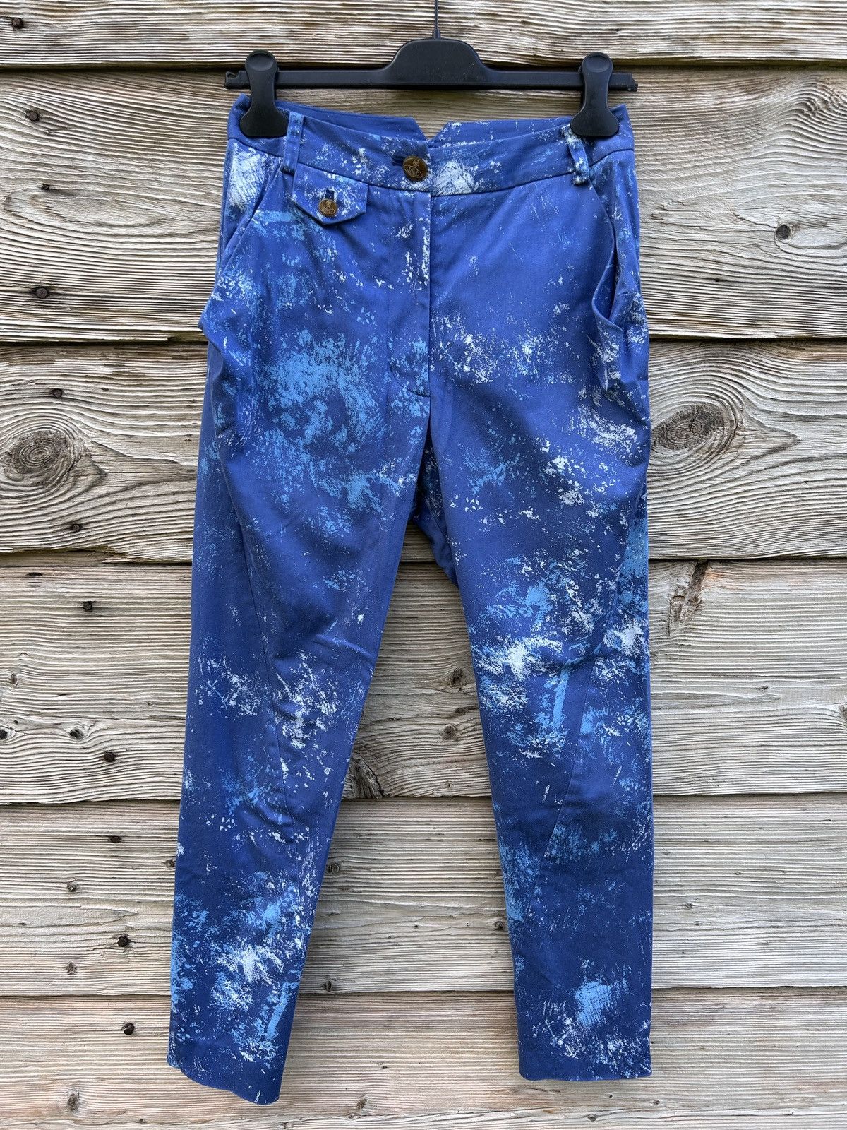 Vivienne Westwood Vivienne Westwood Red Label Paint Splattered Pants Size 25" / US 0 / IT 36 - 2 Thumbnail