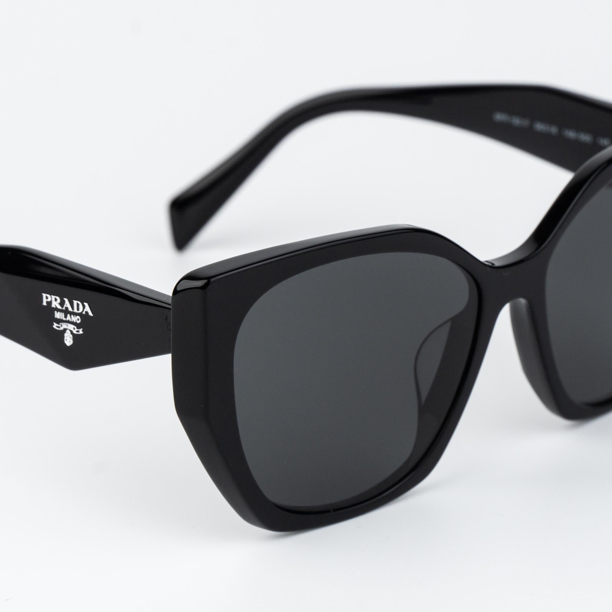 Prada Prada Women Sunglasses Cat Eye PR19ZSF 1AB5S0 NEW AUTHENTIC Size ONE SIZE - 6 Thumbnail