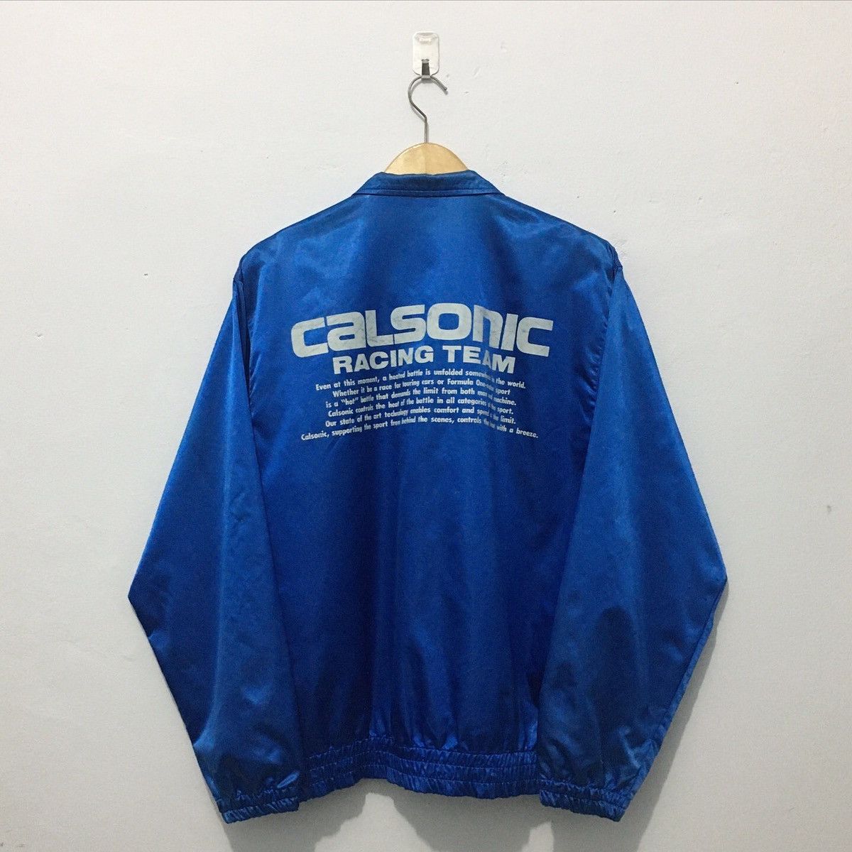 Gear for Sports × Vintage Vintage Nissan Calsonic Racing Team Jacket JDM Size US L / EU 52-54 / 3 - 5 Thumbnail