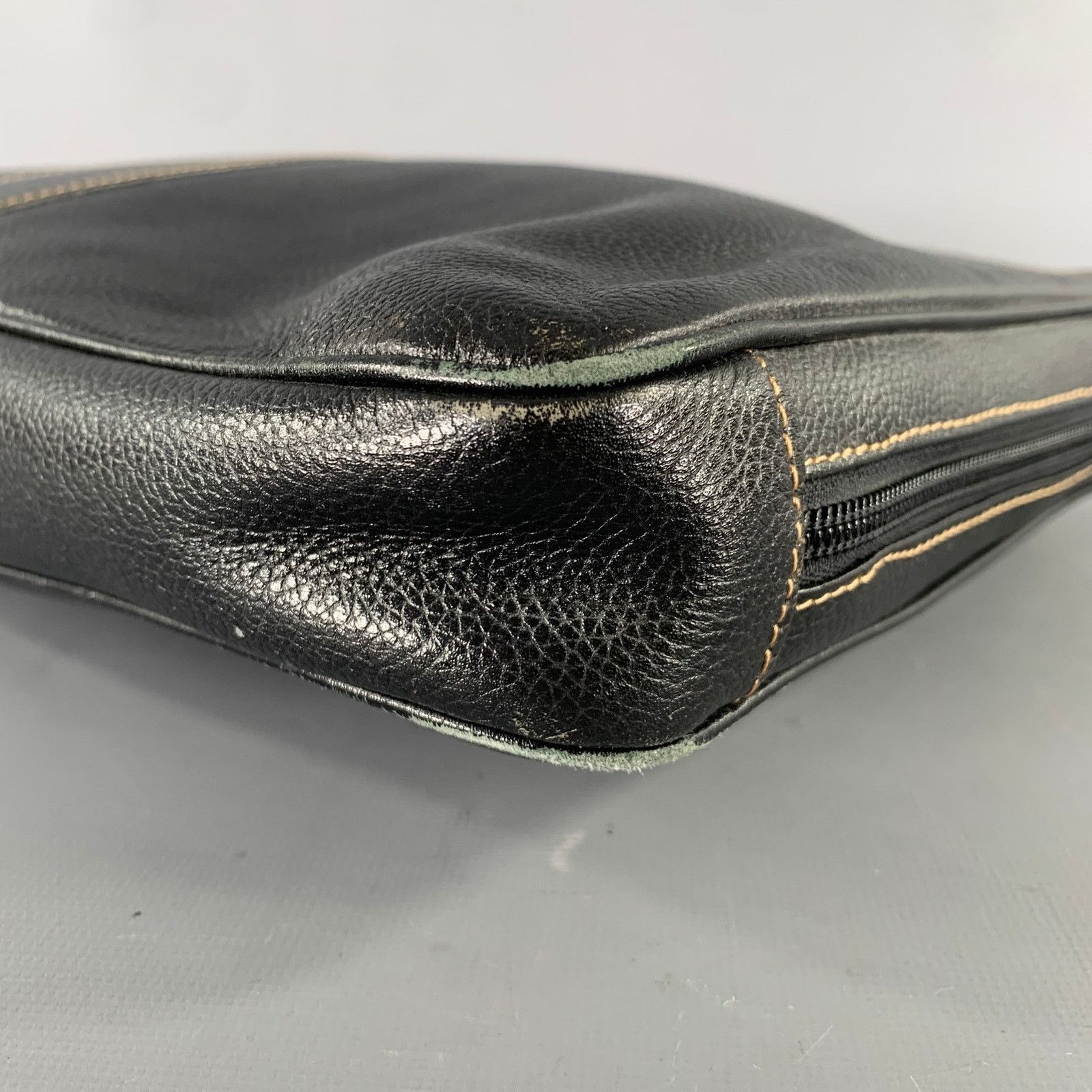 Other DUNHILL Black Gold Crackled Leather Bags Size ONE SIZE - 6 Thumbnail