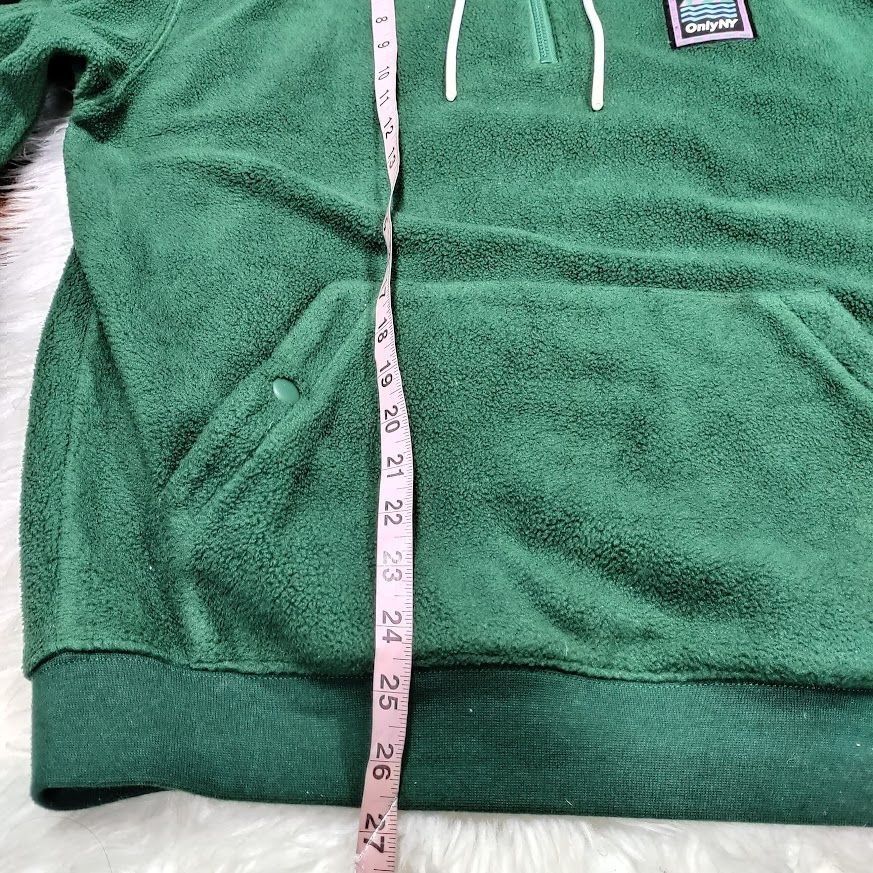 Only NY Vintage Only NY Mens M Long Sleeve Kangaroo Pocket Fleece Pu Size US M / EU 48-50 / 2 - 8 Thumbnail