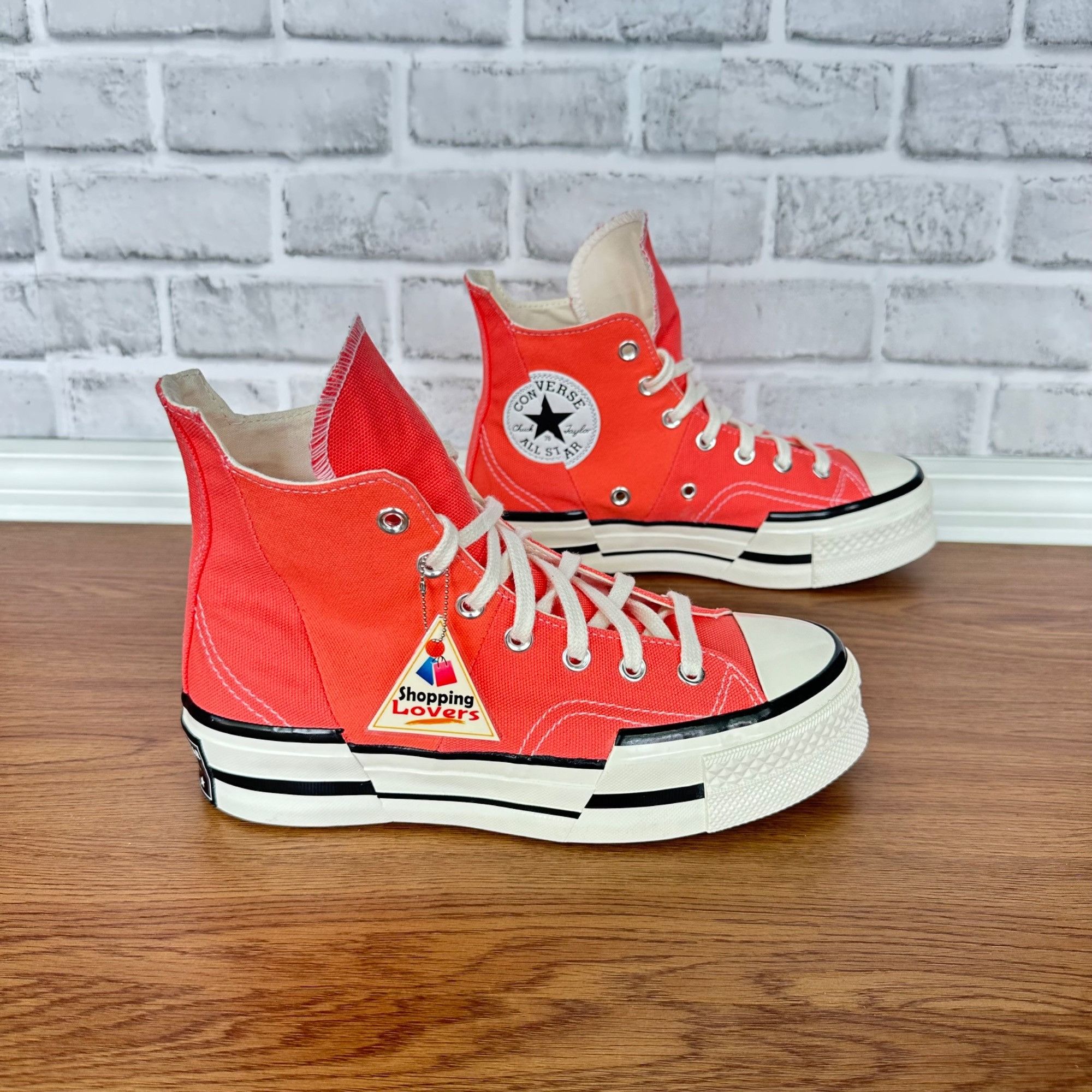 Converse ❤️Converse Chuck 70 Plus Hi Top Platform Sz 7 Mens Shoes Ora Size US 7 / EU 40 - 2 Thumbnail