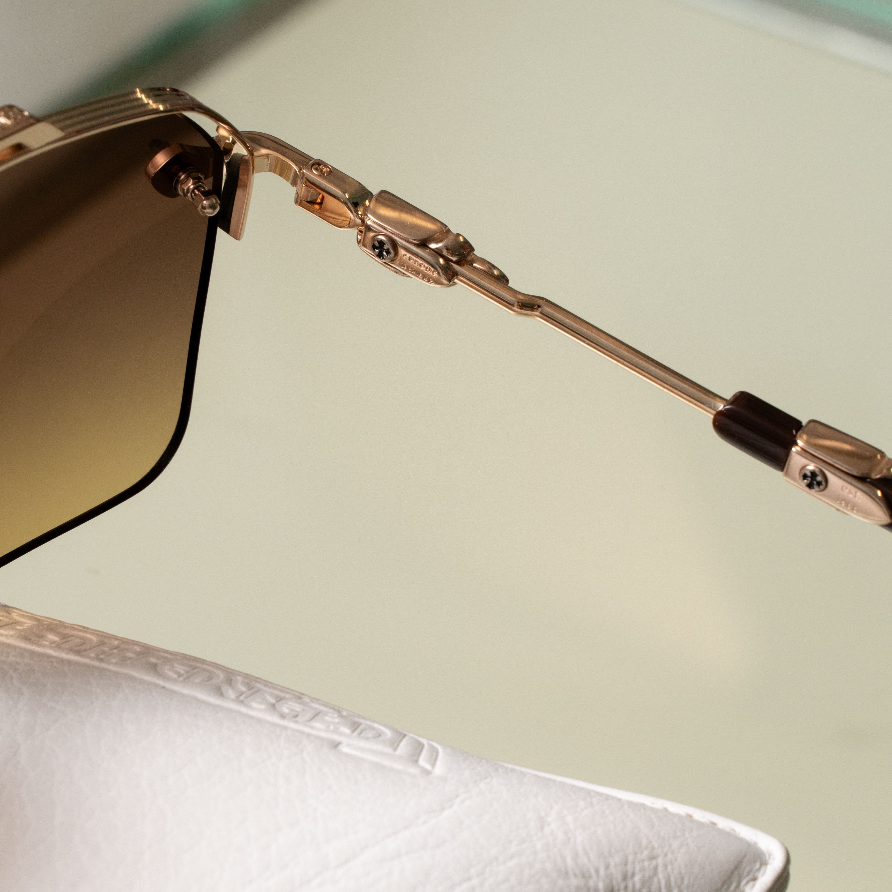 Chrome Hearts CHROME HEARTS BIDI ESEM Gold Plated - Classic Brown Size ONE SIZE - 5 Thumbnail
