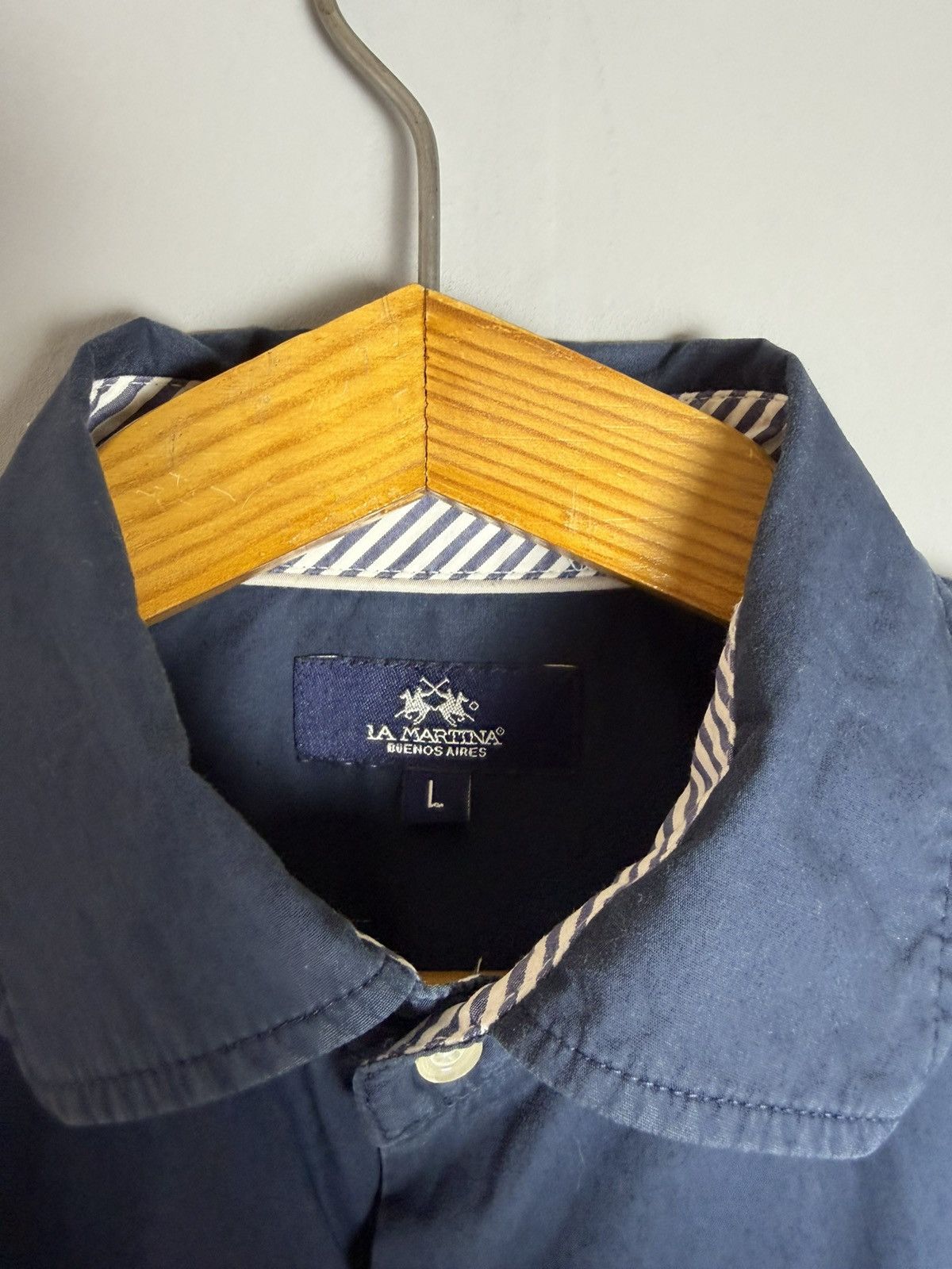 La Martina Vintage La Martine Maserati shirt Size US L / EU 52-54 / 3 - 4 Thumbnail