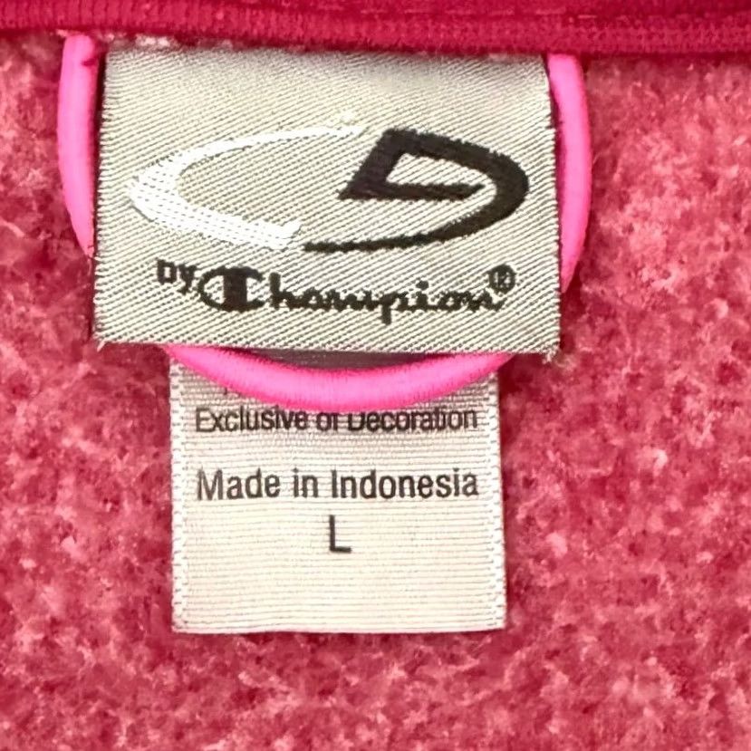 Champion C9 by Champion Womens L Fleece Jacket Pink Full Zip Mock Neck Active Gorpcore Size L / US 10 / IT 46 - 5 Thumbnail