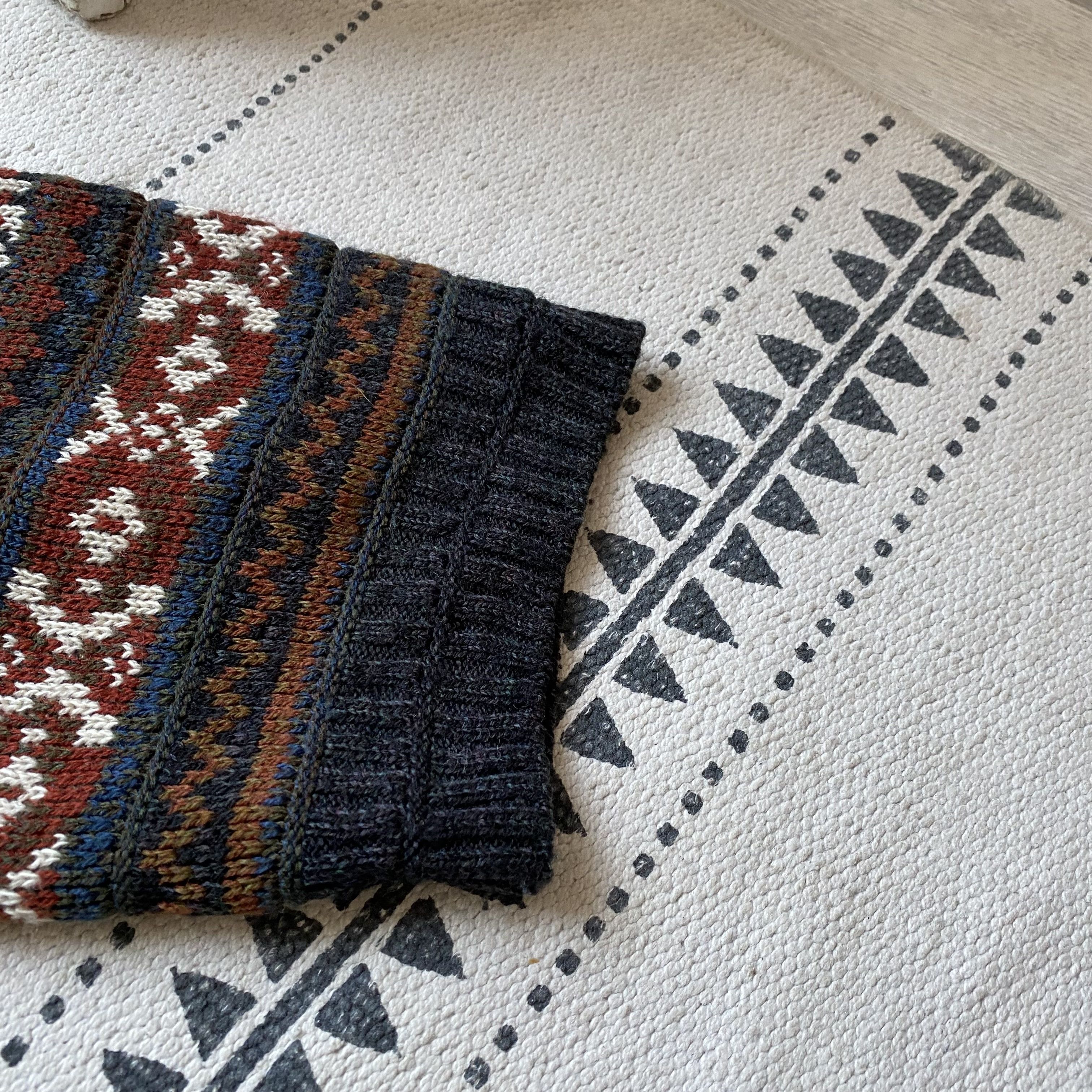 Tundra 👔 Vintage 80s-90s Cozy sweater knit multi cardigan Y2K Size US M / EU 48-50 / 2 - 6 Thumbnail