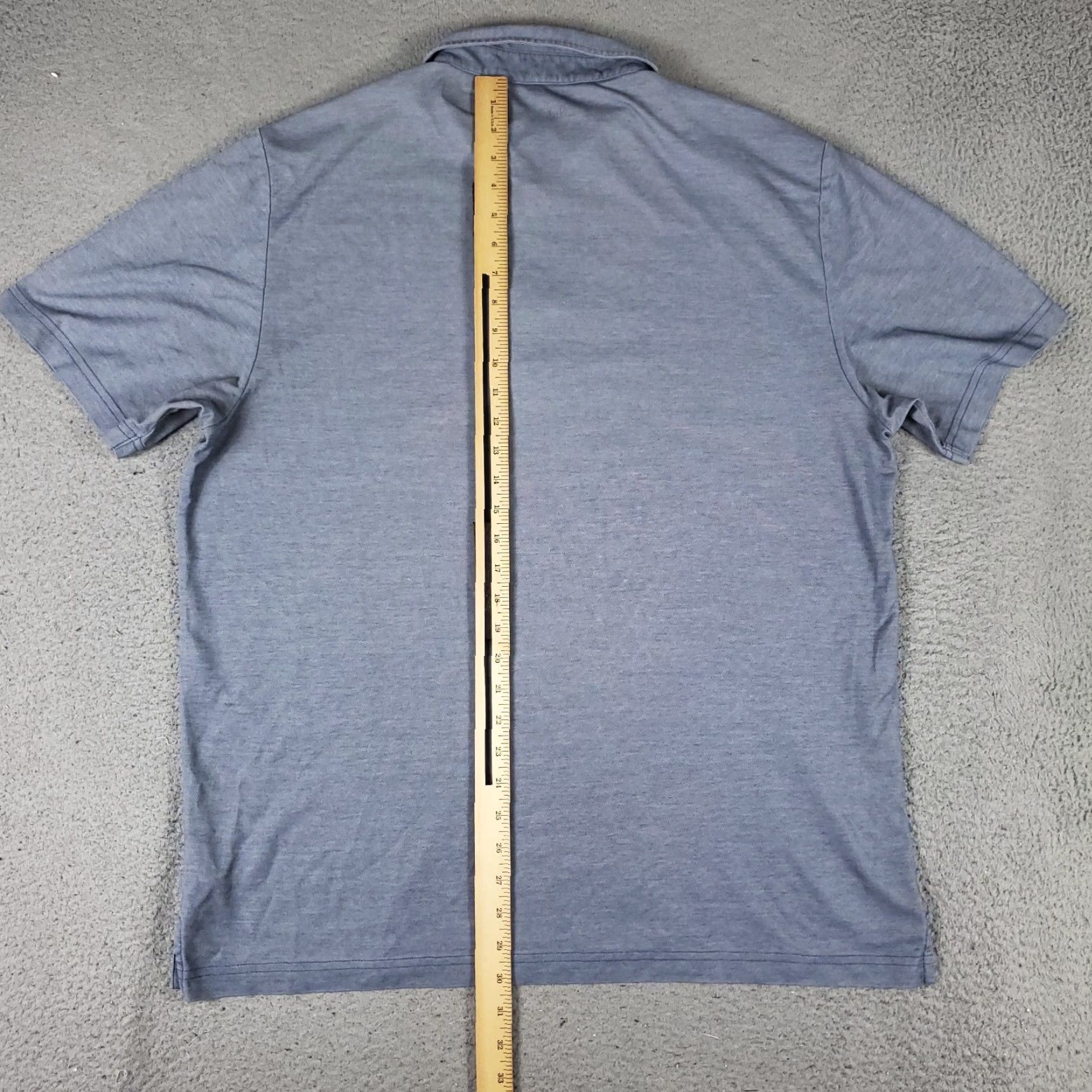 TravisMathew Travis Mathew Polo Shirt Mens XL Blue Solid Activewear Casual Golf Short Sleeve Polo Size US XL / EU 56 / 4 - 7 Thumbnail