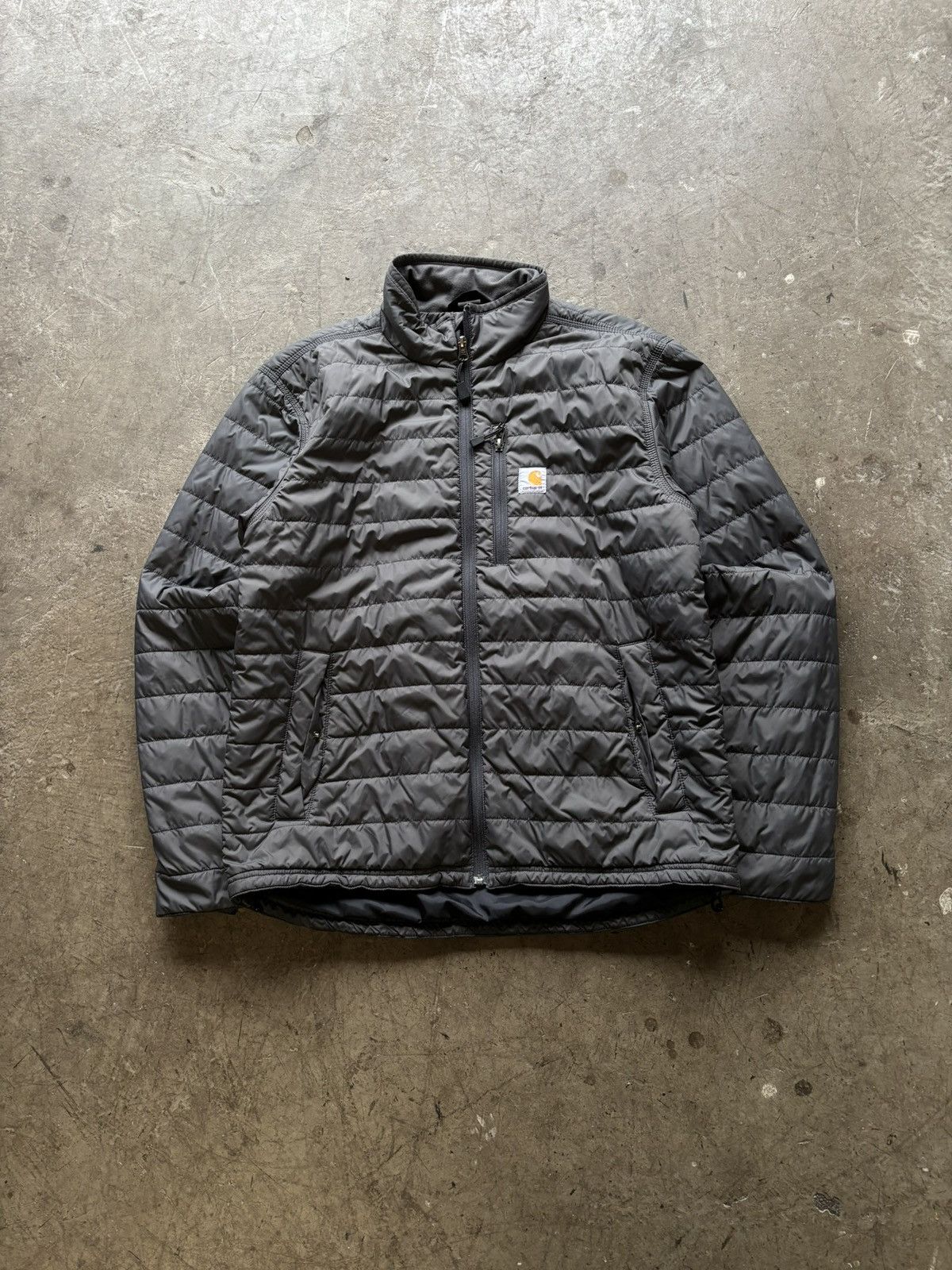 Carhartt Carhartt Grey Puffer Jacket Size US M / EU 48-50 / 2 - 1 Thumbnail