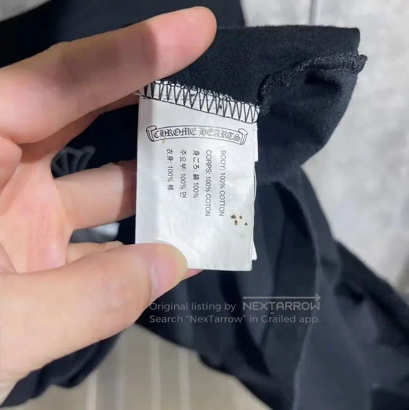 Chrome Hearts Chrome Hearts Black Cotton Men's T-Shirt . Size US M / EU 48-50 / 2 - 5 Thumbnail