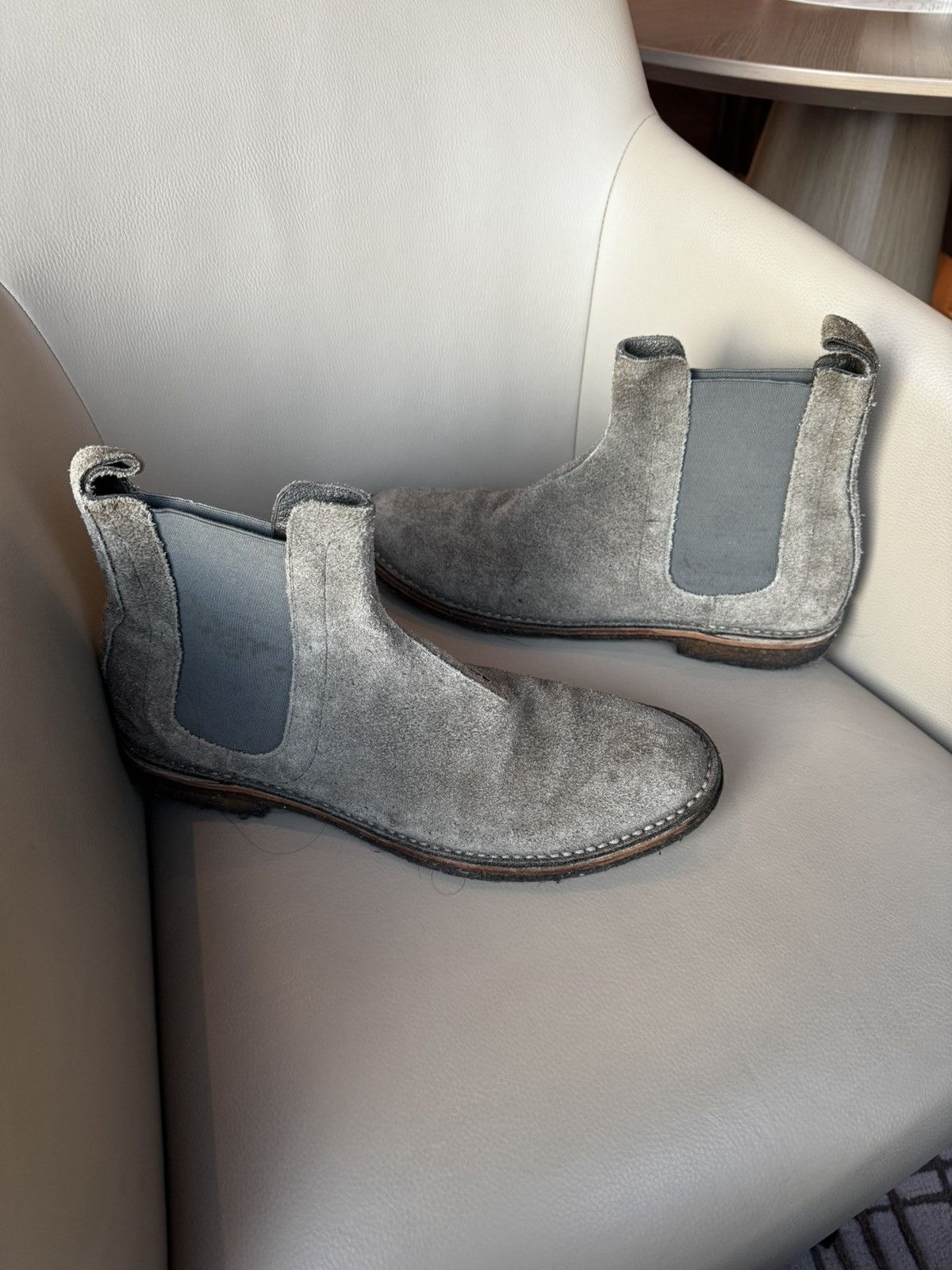 Bottega Veneta Bottega Veneta men’s grey suede boots Size US 10.5 / EU 43-44 - 1 Thumbnail