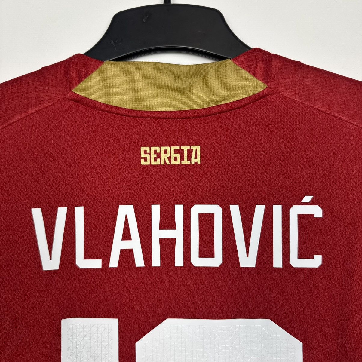 Puma SERBIA 2022 2023 HOME FOOTBALL SOCCER JERSEY #18 VLAHOVIC Size US M / EU 48-50 / 2 - 18 Thumbnail