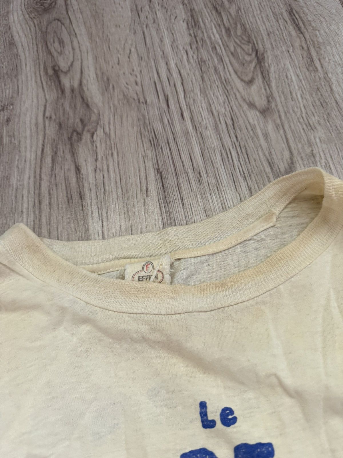 Other Vintage 80s French “Le Bras de Fer” Single Faded Distressed Size US M / EU 48-50 / 2 - 17 Thumbnail