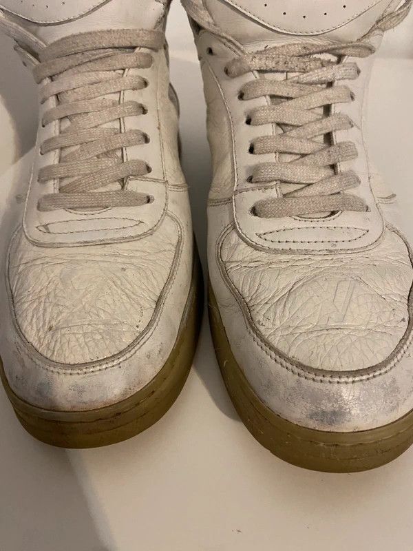 Louis Vuitton louis vuitton archival high top sneakers with big logo Size US 7.5 / EU 40-41 - 5 Thumbnail