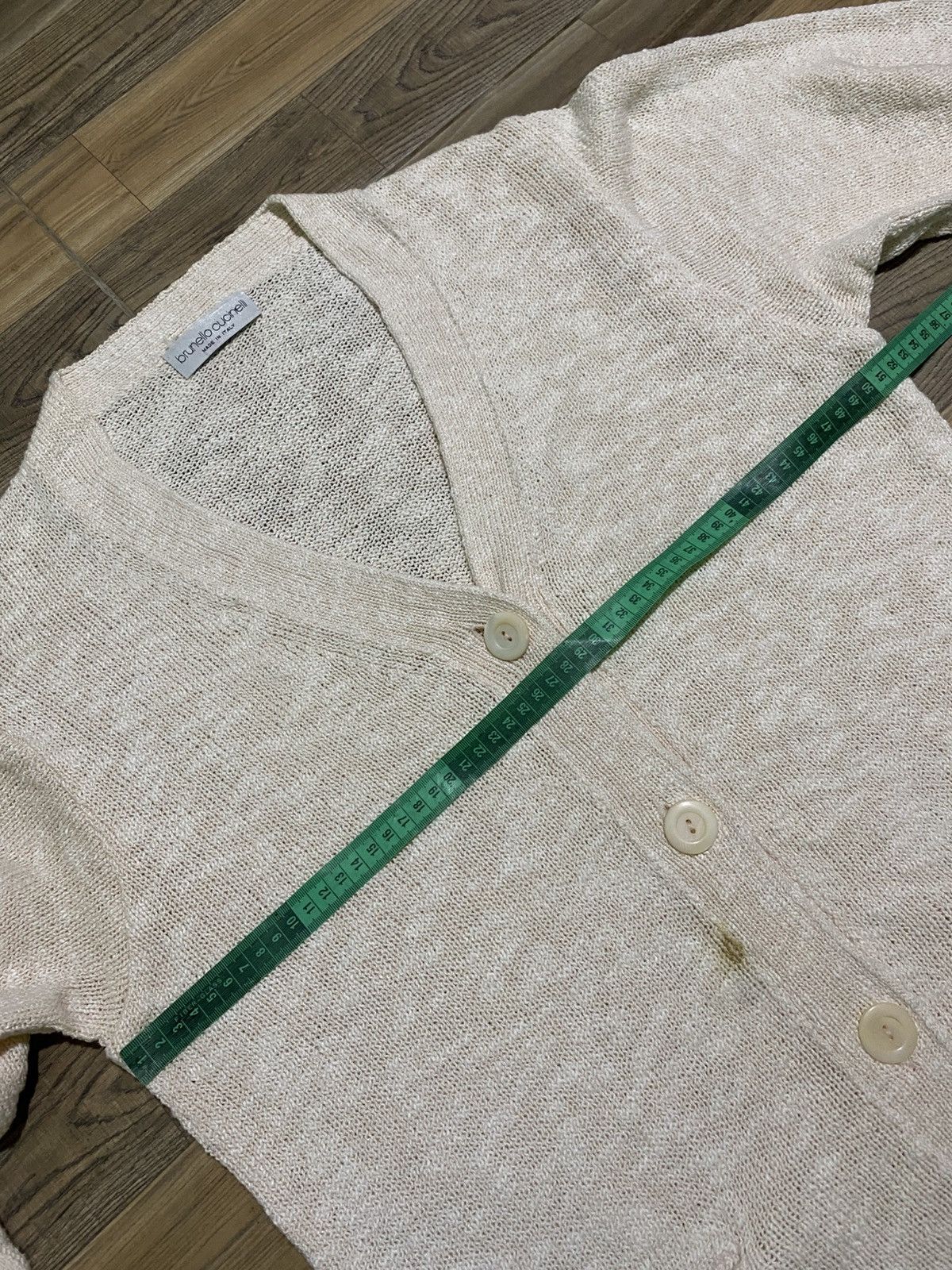 Brunello Cucinelli VINTAGE BRUNELLO CUCINELLI COTTON CARDIGAN Size ONE SIZE - 11 Thumbnail