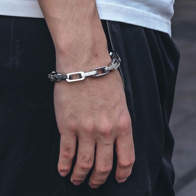 Jewelry Dark Bracelet Y2K Punk Chain Gotch Bracelets Chains Size ONE SIZE - 1 Thumbnail
