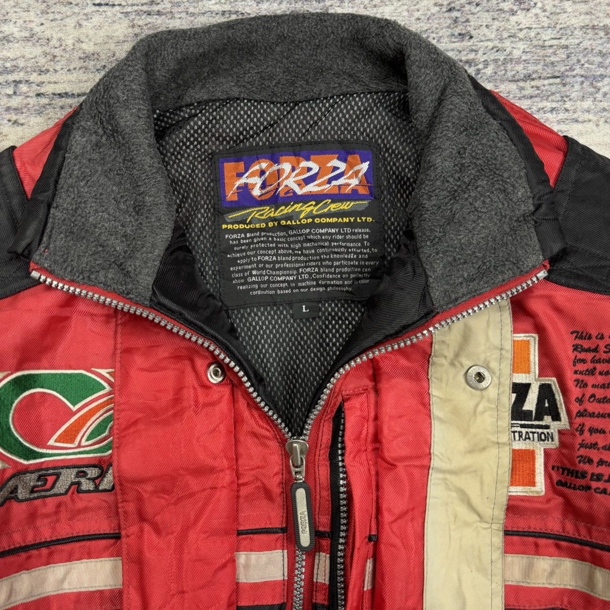Vintage Vintage 90s Forza racing jacket Size US L / EU 52-54 / 3 - 5 Thumbnail