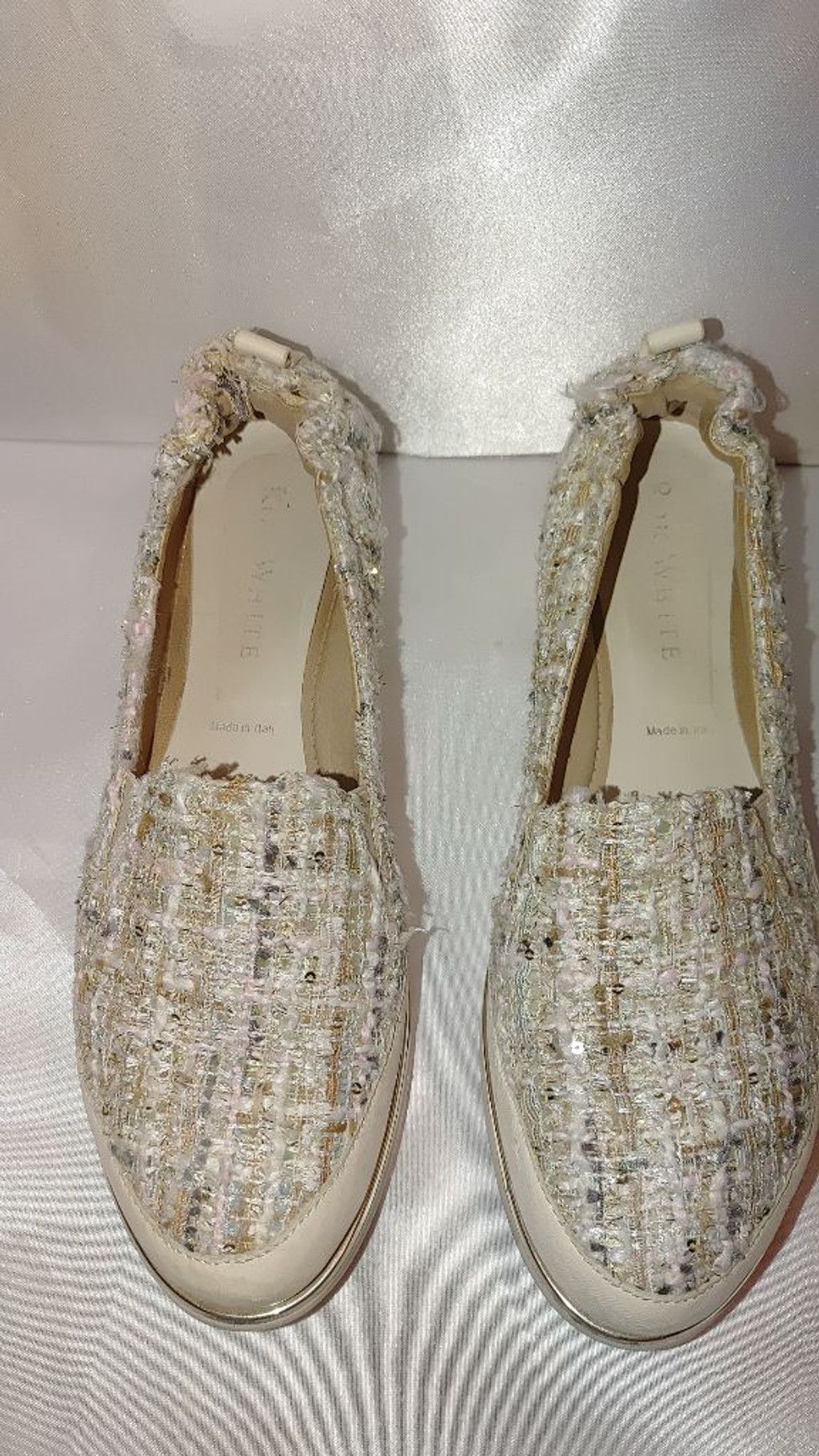 Ron White Ron White Sha-Nell Slip On Shoes in Champagne Size 39 Size US 8.5 / IT 38.5 - 7 Thumbnail
