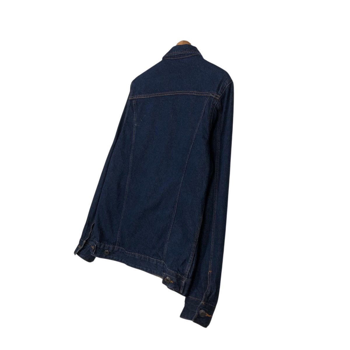Japanese Brand 📌Vintage Denim Trucker Jacket ILLS Japan Issey Miyake Size US L / EU 52-54 / 3 - 12 Thumbnail