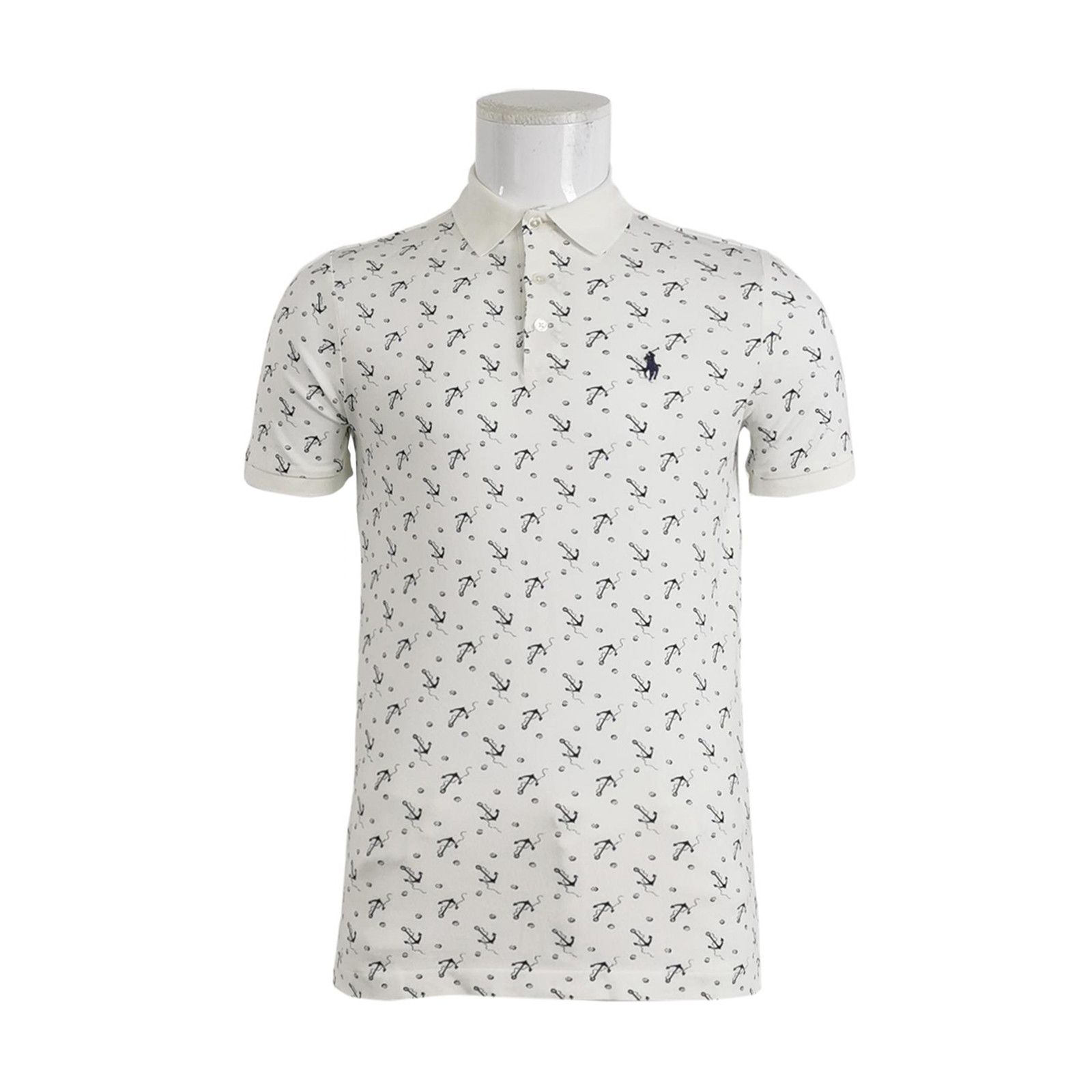 Polo Ralph Lauren Polo Ralph Lauren Anchor Print Polo Shirt XS Size US XS / EU 42 / 0 - 1 Thumbnail