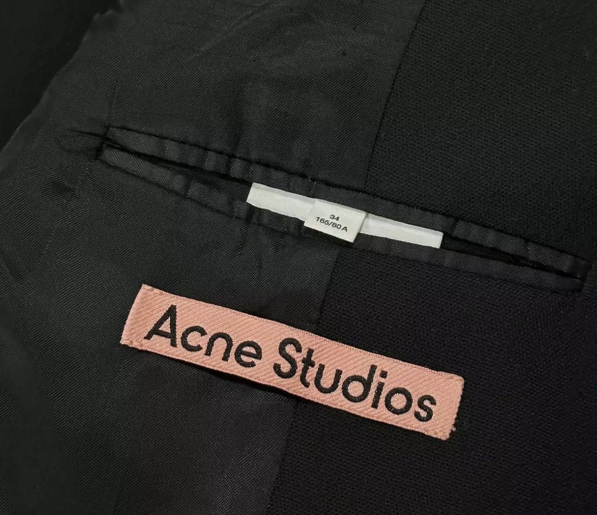 Acne Studios Acne studios Single-breasted suit with lapel Size US S / EU 44-46 / 1 - 6 Thumbnail