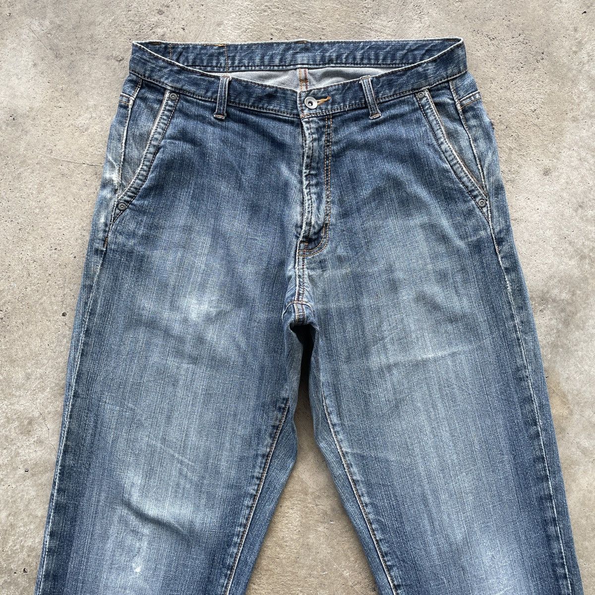 Japanese Brand Vintage Field/Dream Japan Denim Jeans Pants Faded W32 Size US 32 / EU 48 - 4 Thumbnail
