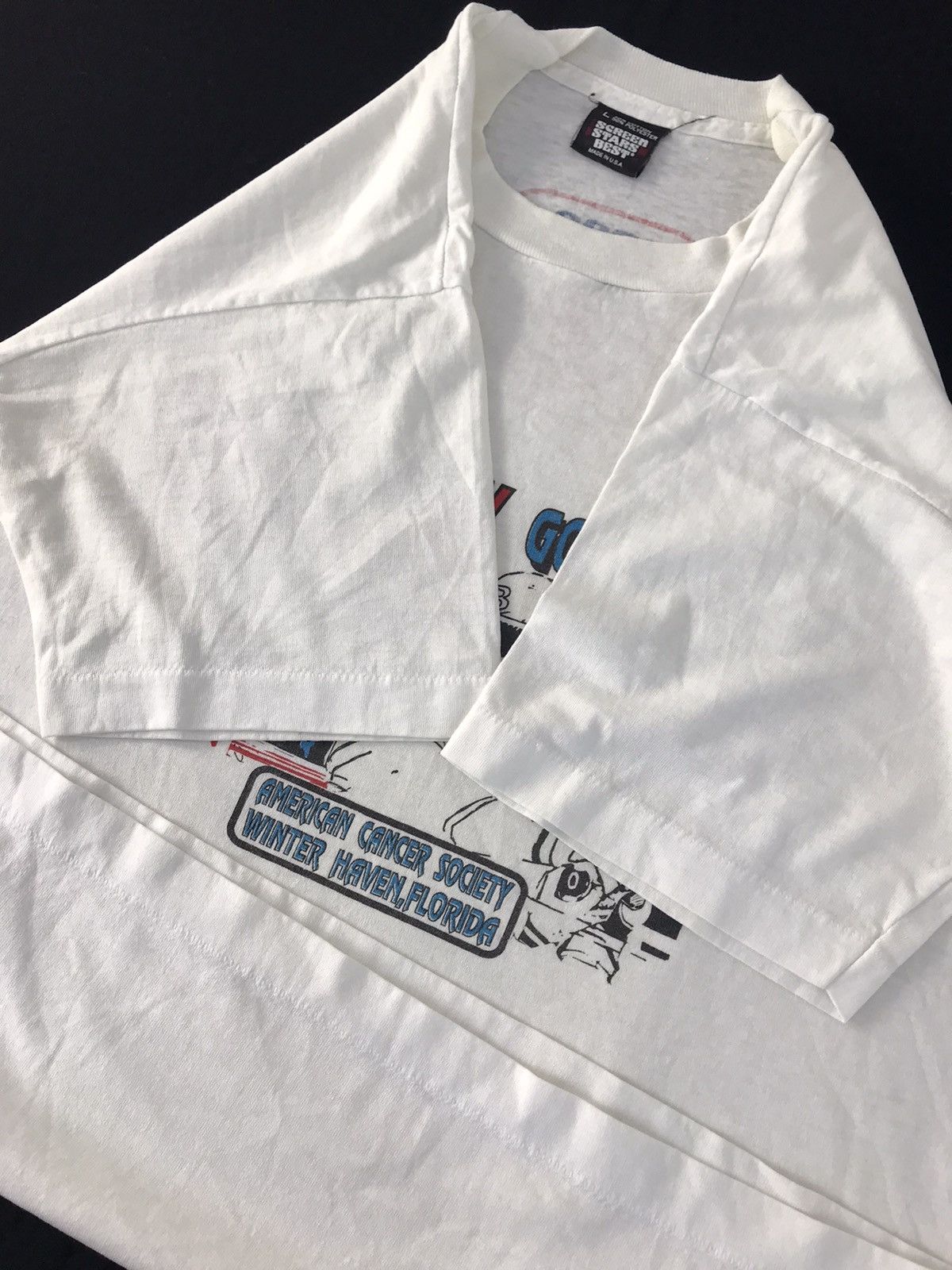 MLB 90s Usa 50/50 Boston Red Sox Mlb Baseball American Promo Tee Size US M / EU 48-50 / 2 - 4 Thumbnail