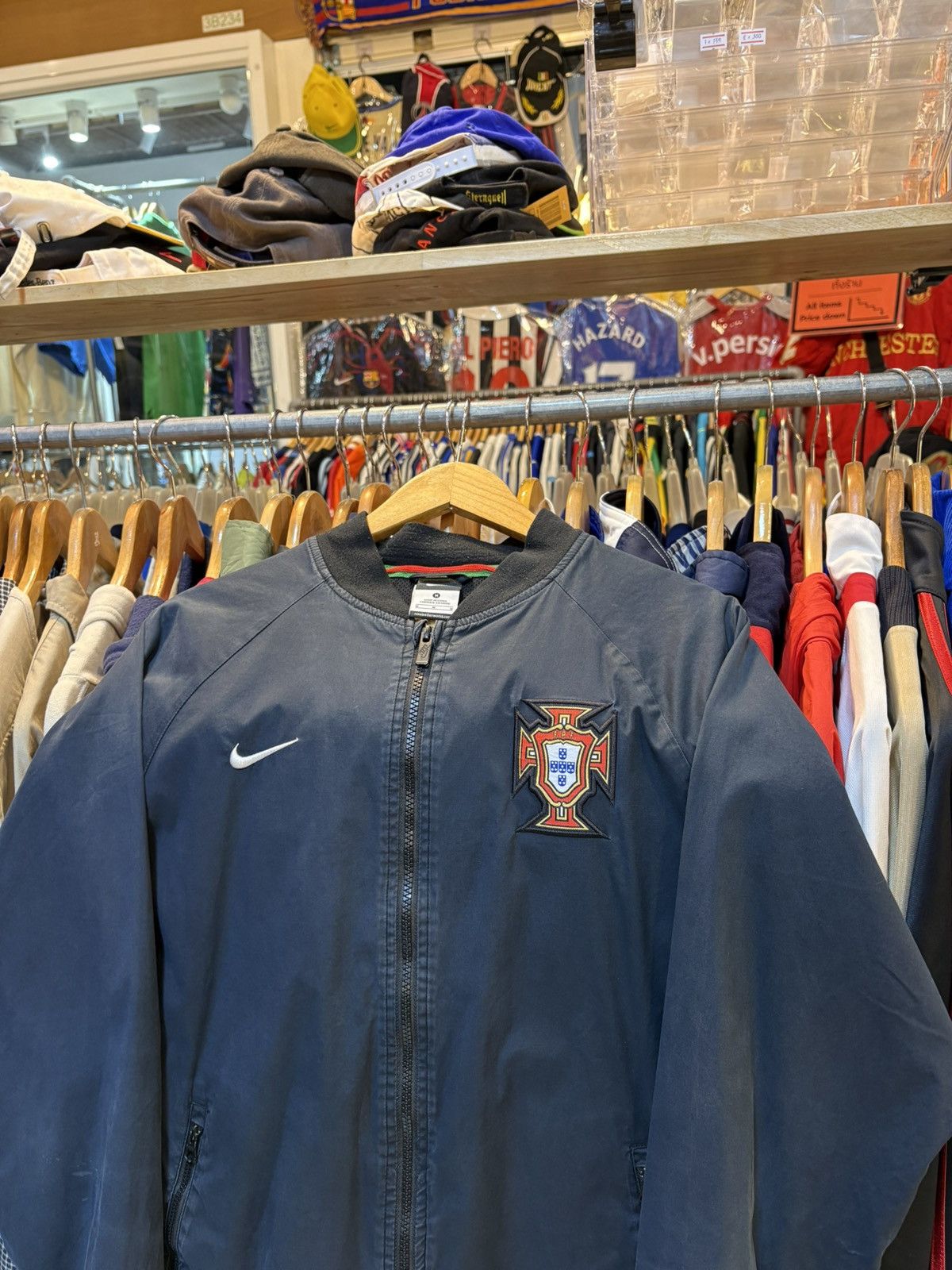 Nike Y2K Nike Portugal National Football Team Track Jacket Size US M / EU 48-50 / 2 - 2 Thumbnail