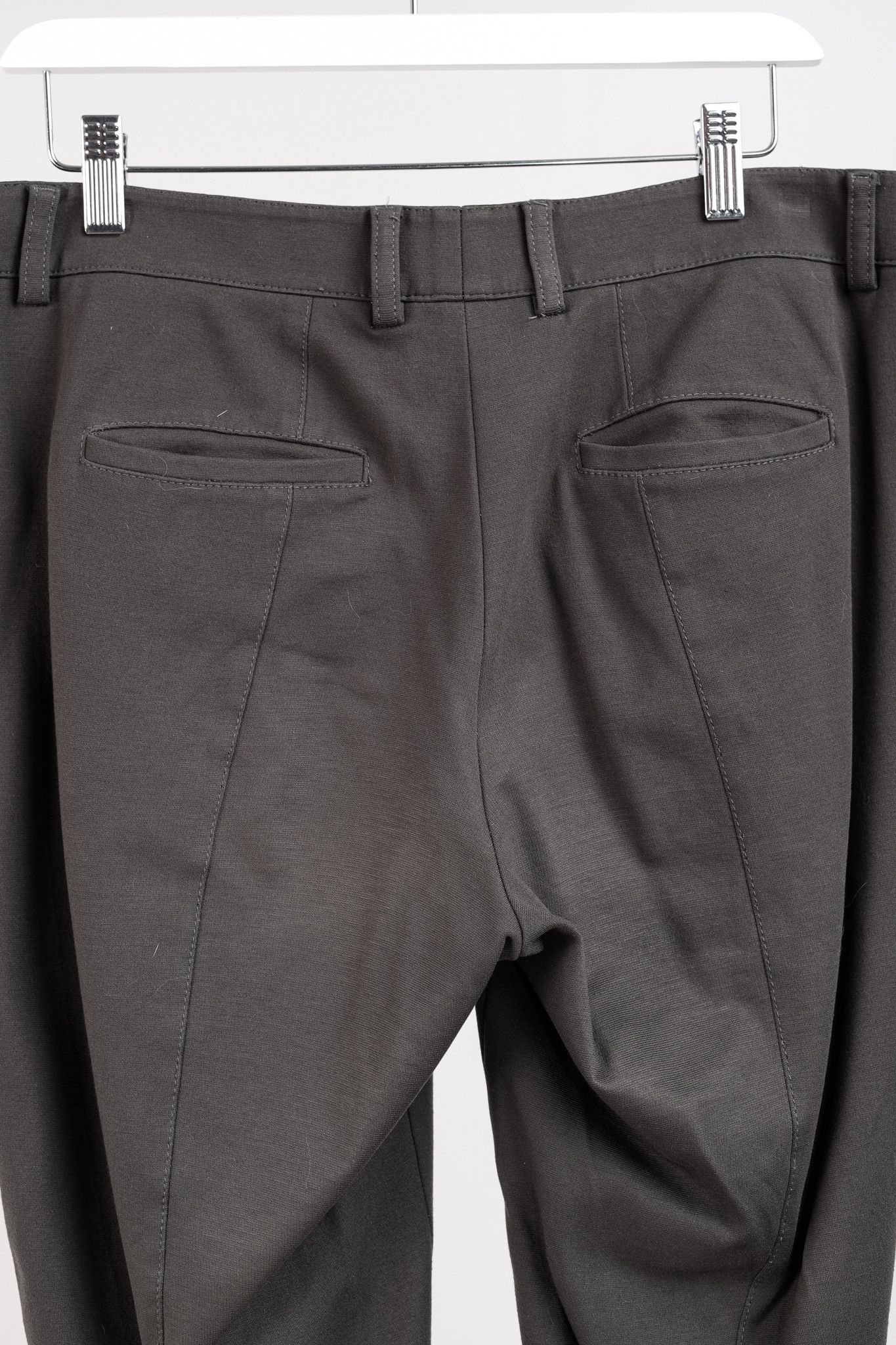 Akris Akris Punto Grey Stretch Ponte Trousers Size 32" / US 10 / IT 46 - 7 Thumbnail