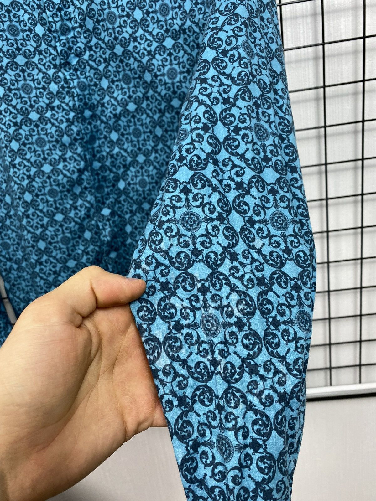 Versace Versace collection All over print shirt Men 16/42 Blue Size US L / EU 52-54 / 3 - 9 Thumbnail