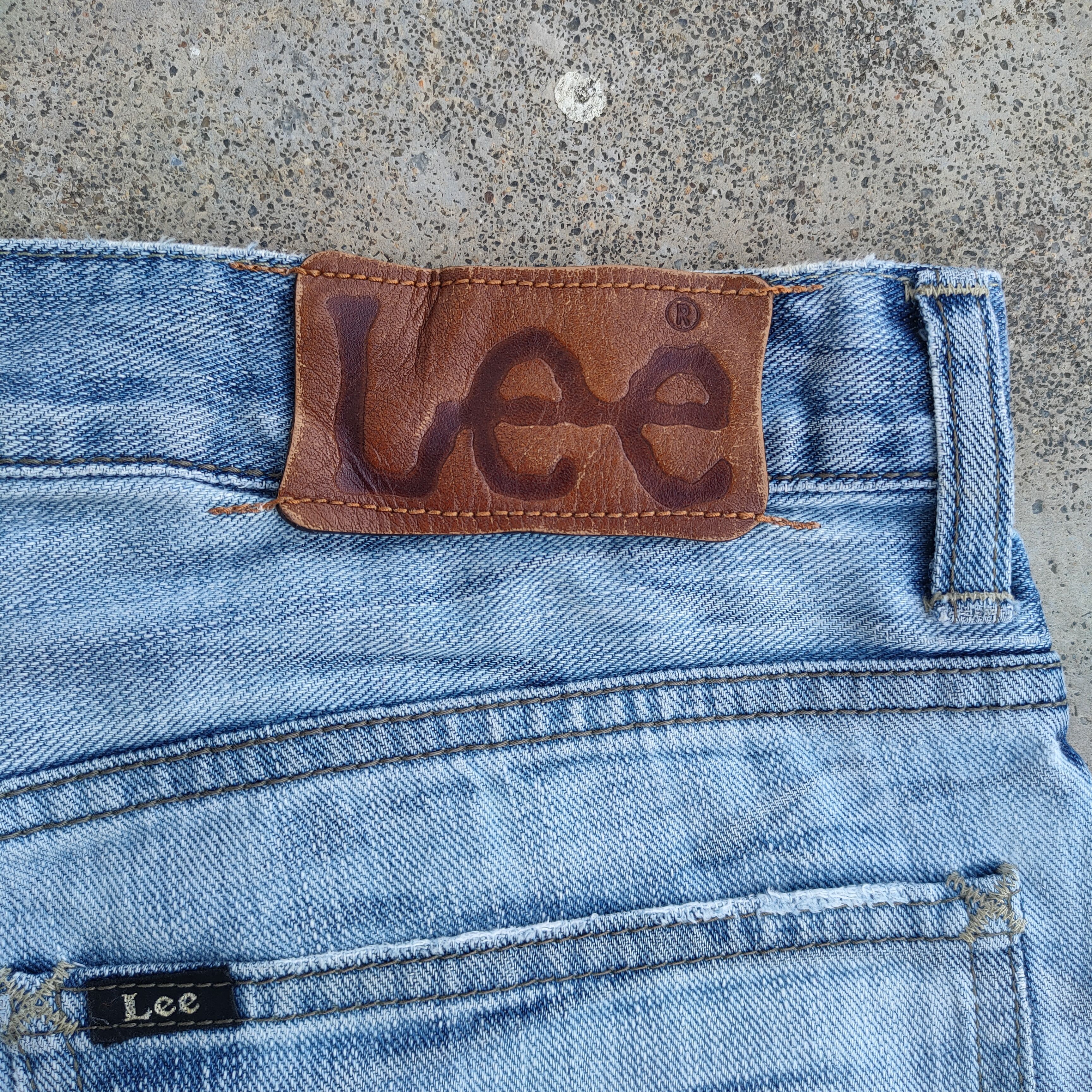 Lee VINTAGE LEE FLARED FADED RIPPED JEANS DENIM PANTS Size US 32 / EU 48 - 12 Thumbnail