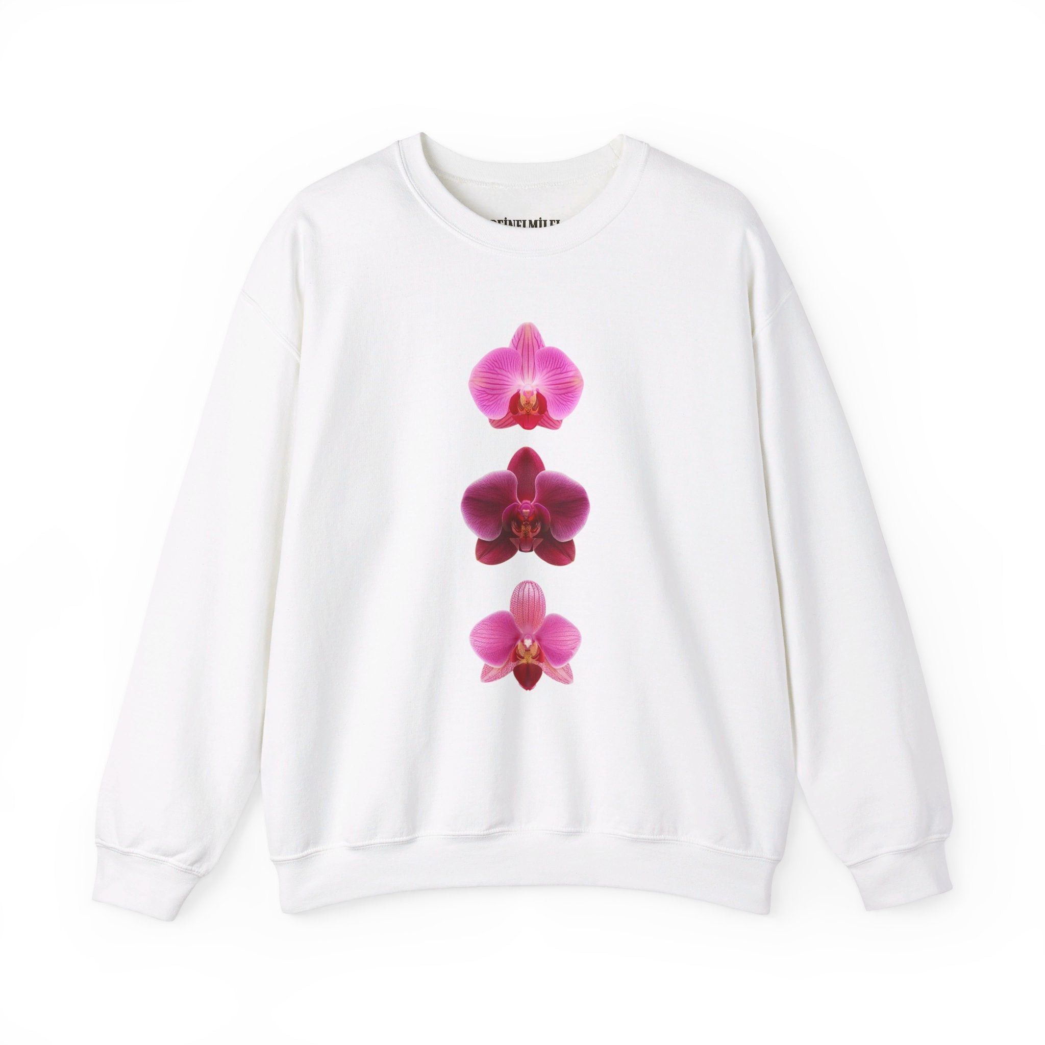 Designer Orchids - Crewneck Sweatshirt Size M / US 6-8 / IT 42-44 - 1 Thumbnail