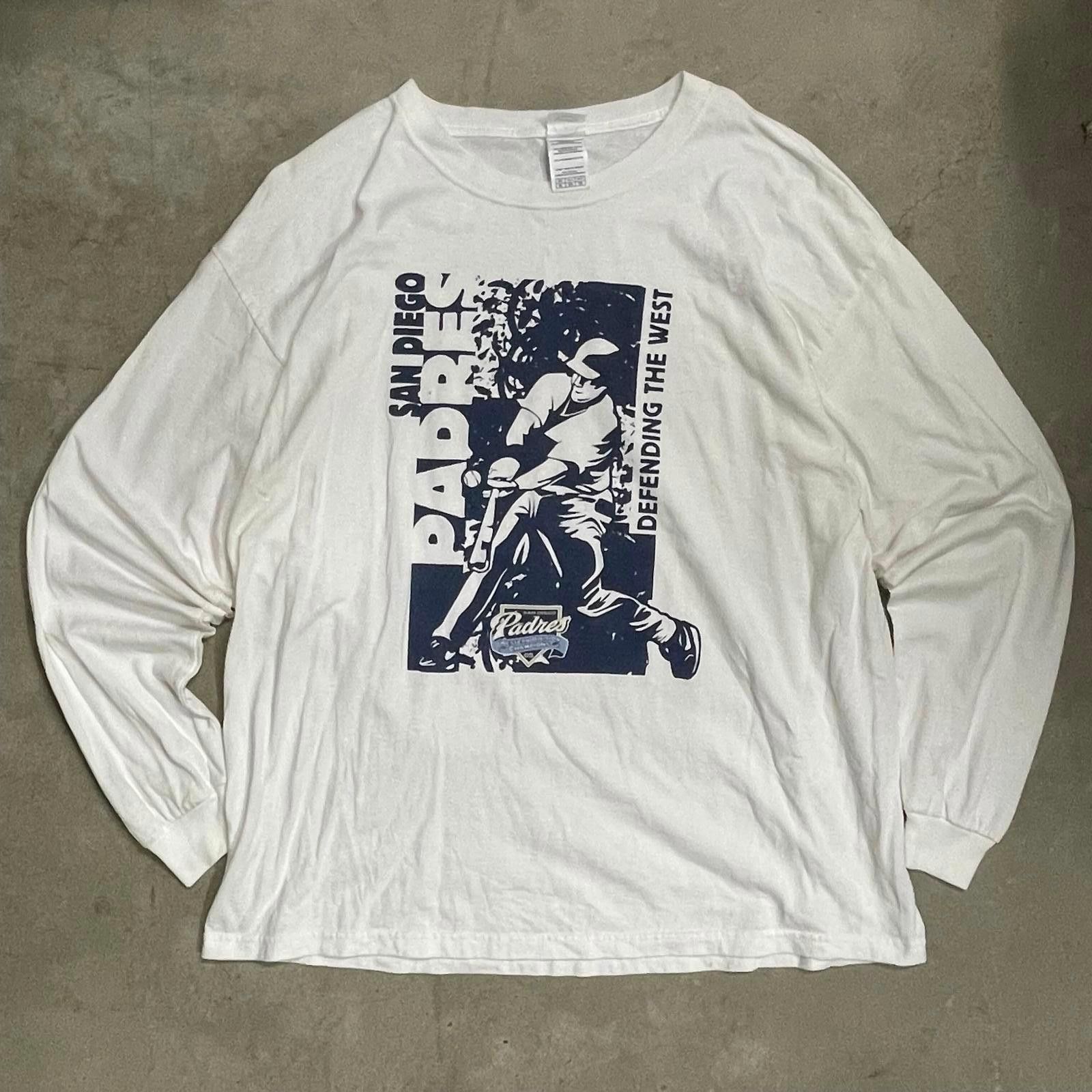 Other Vintage COX SD Padres Defending the West Longsleeve Size ONE SIZE - 1 Thumbnail